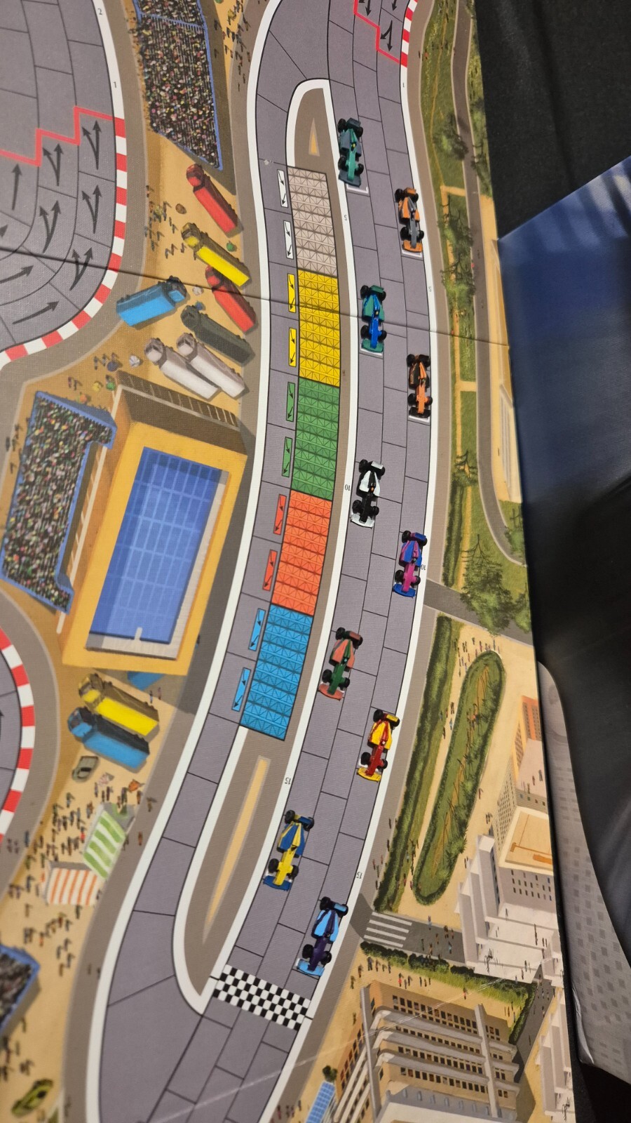 Formula D 10 painted miniature cars F1 / 10 cars F1 (20mm) painted