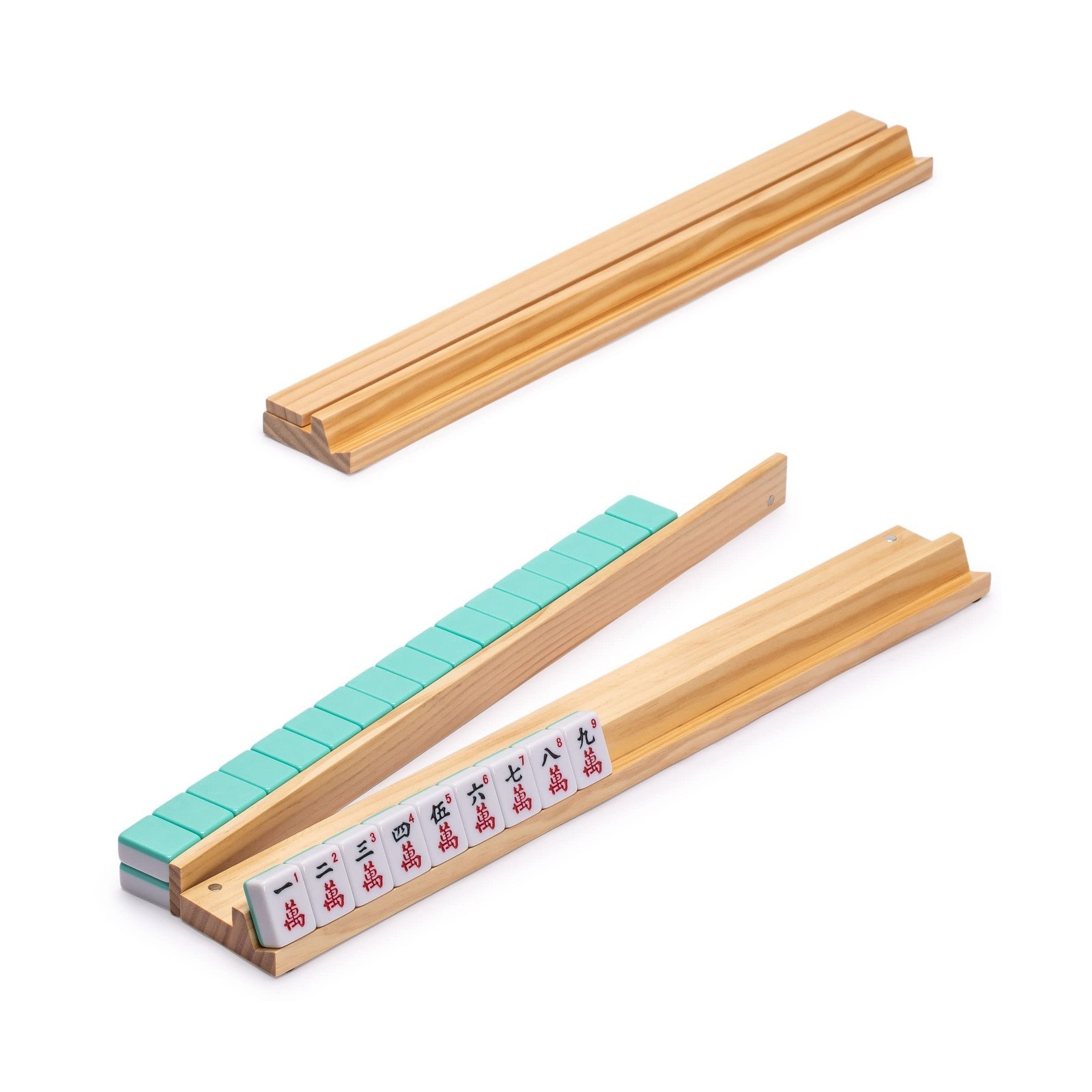 Yellow Mountain Imports American Mahjong Set, Pepper with Soft Case, Racks wi…