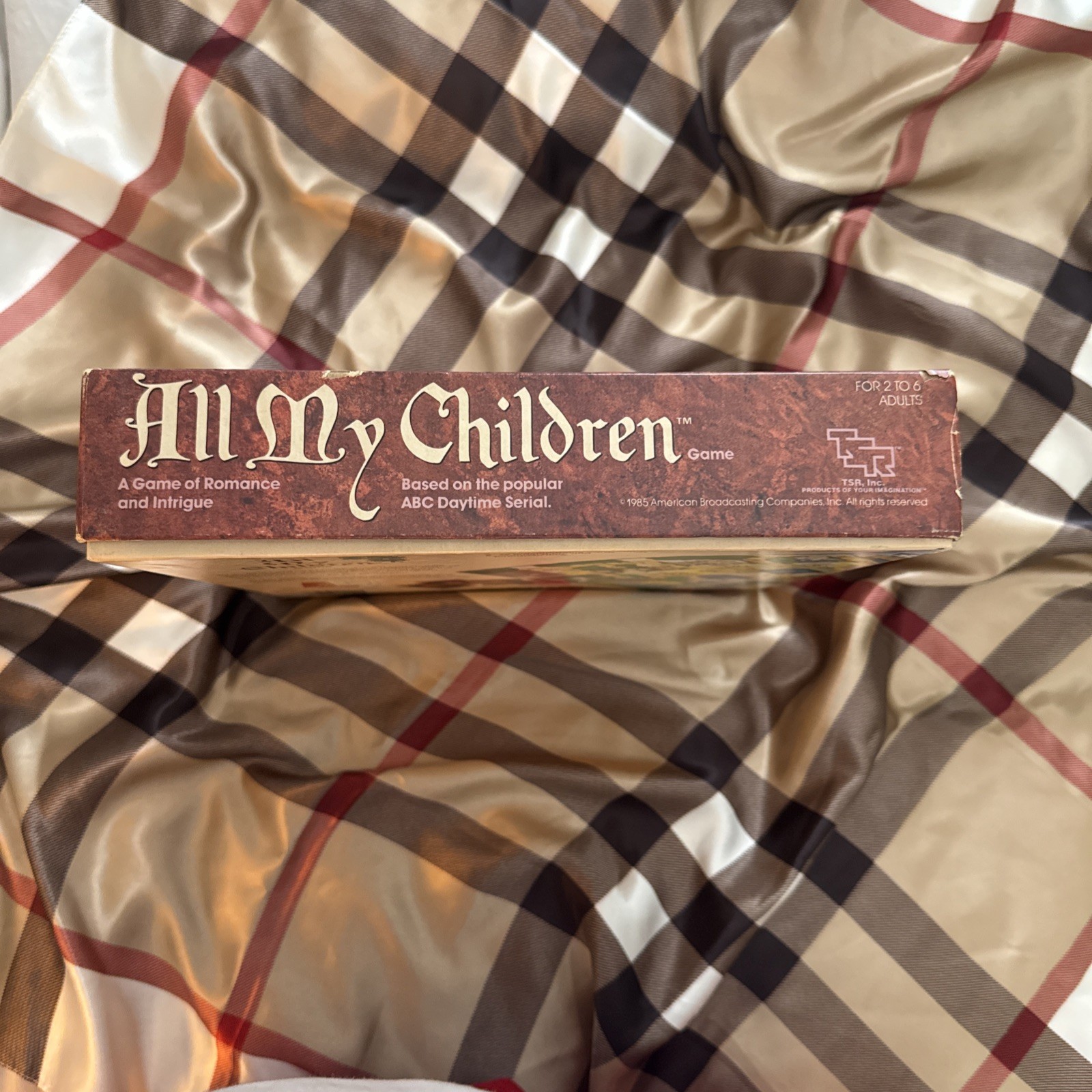 Vintage All My Children Board Game by TSR 1985 Edition TV Show