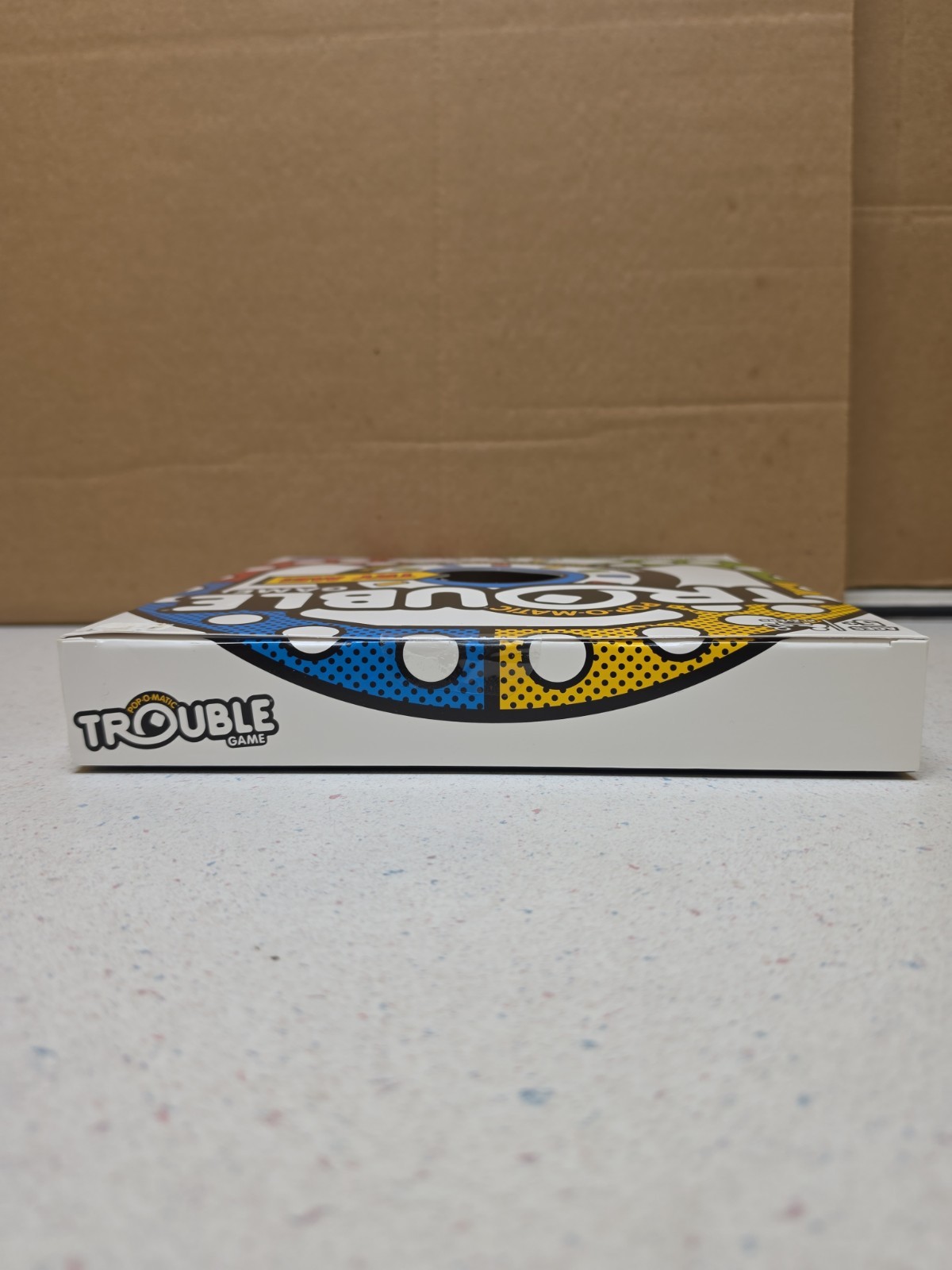Trouble Board Game, Classic Pop-O-Matic Race Game By Hasbro