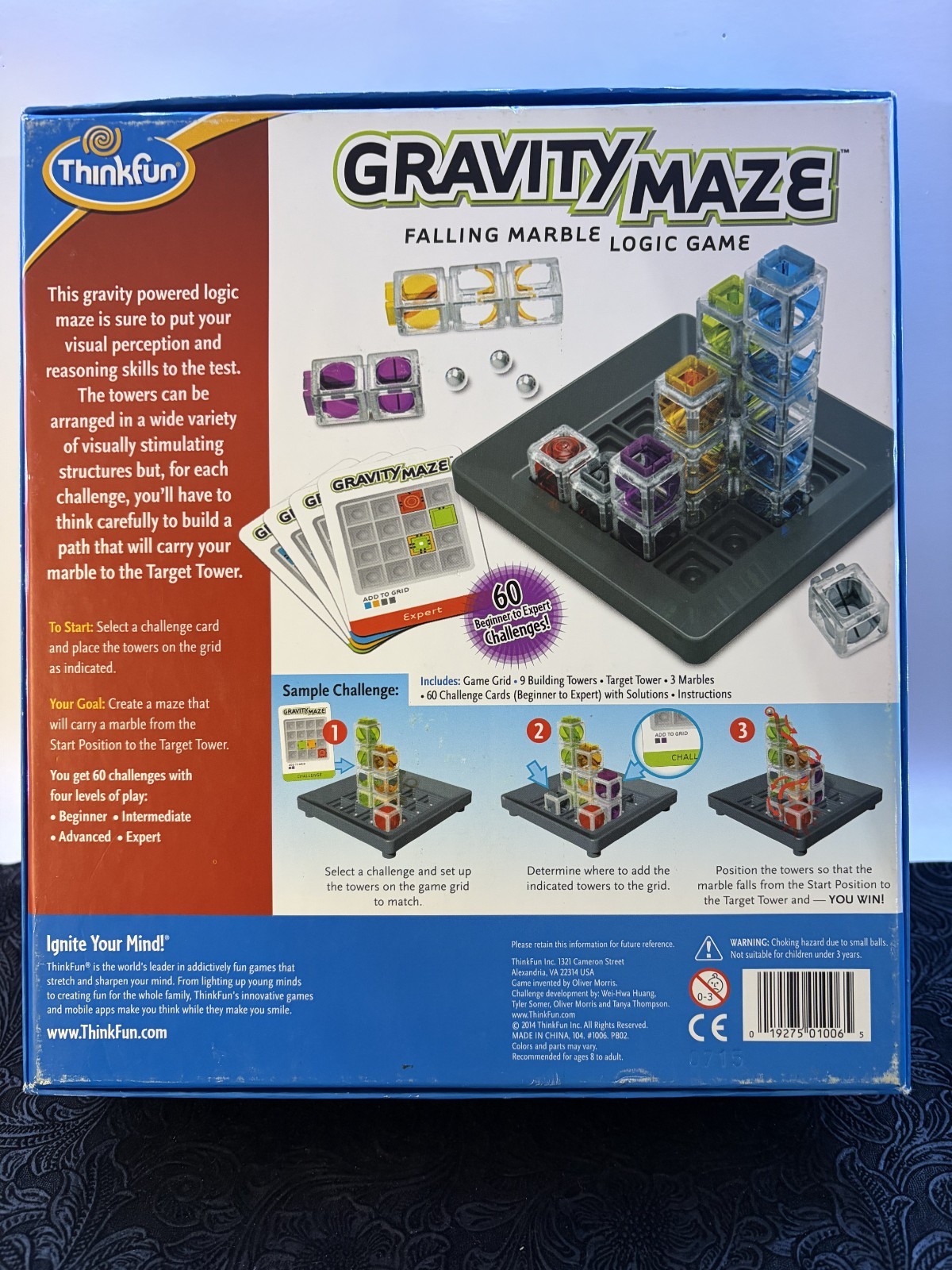 Thinkfun Gravity Maze – Falling Marble Logic Game – Challenging STEM For All