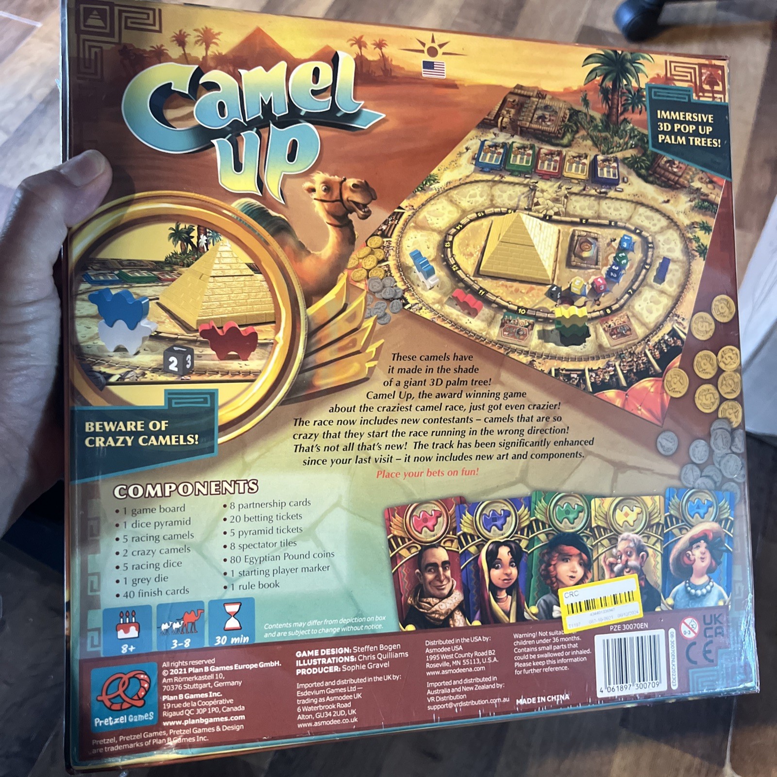 Camel Up Second Edition Strategy Dice Game Family Fun / New / Sealed