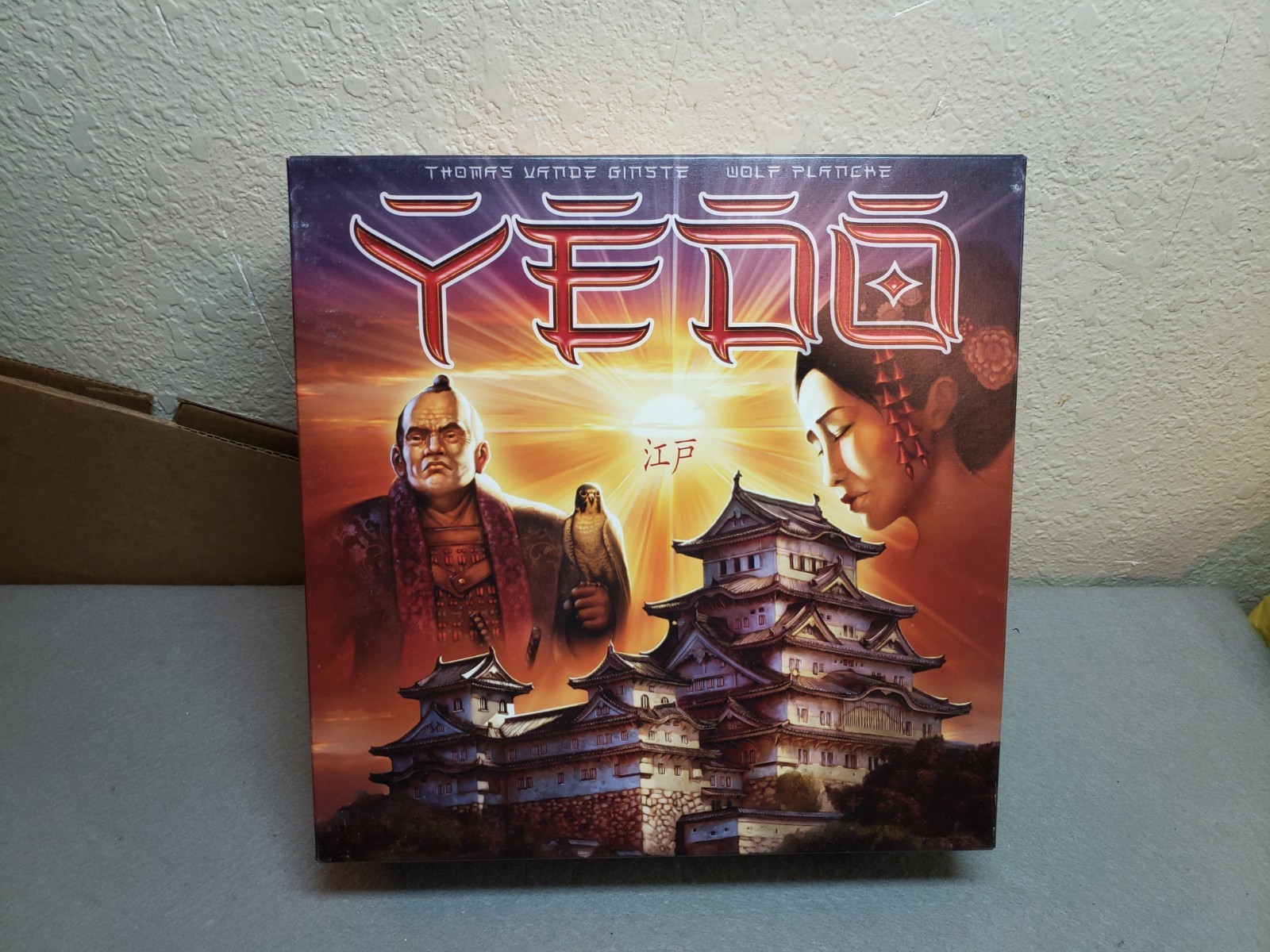 Yedo Board Game, Pandasaurus Games, 2013, 2–5 players,Pre-owned