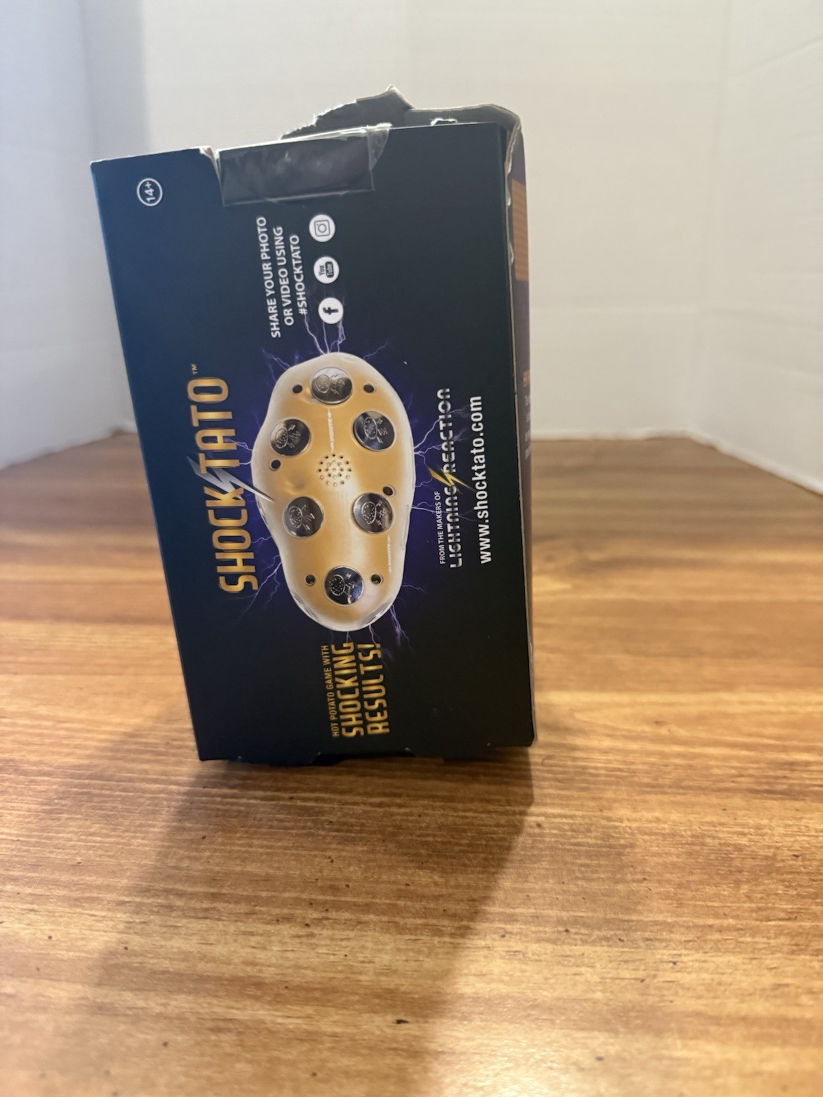 Shocktato Party Game Lightning Reaction Shocking Potato Tested