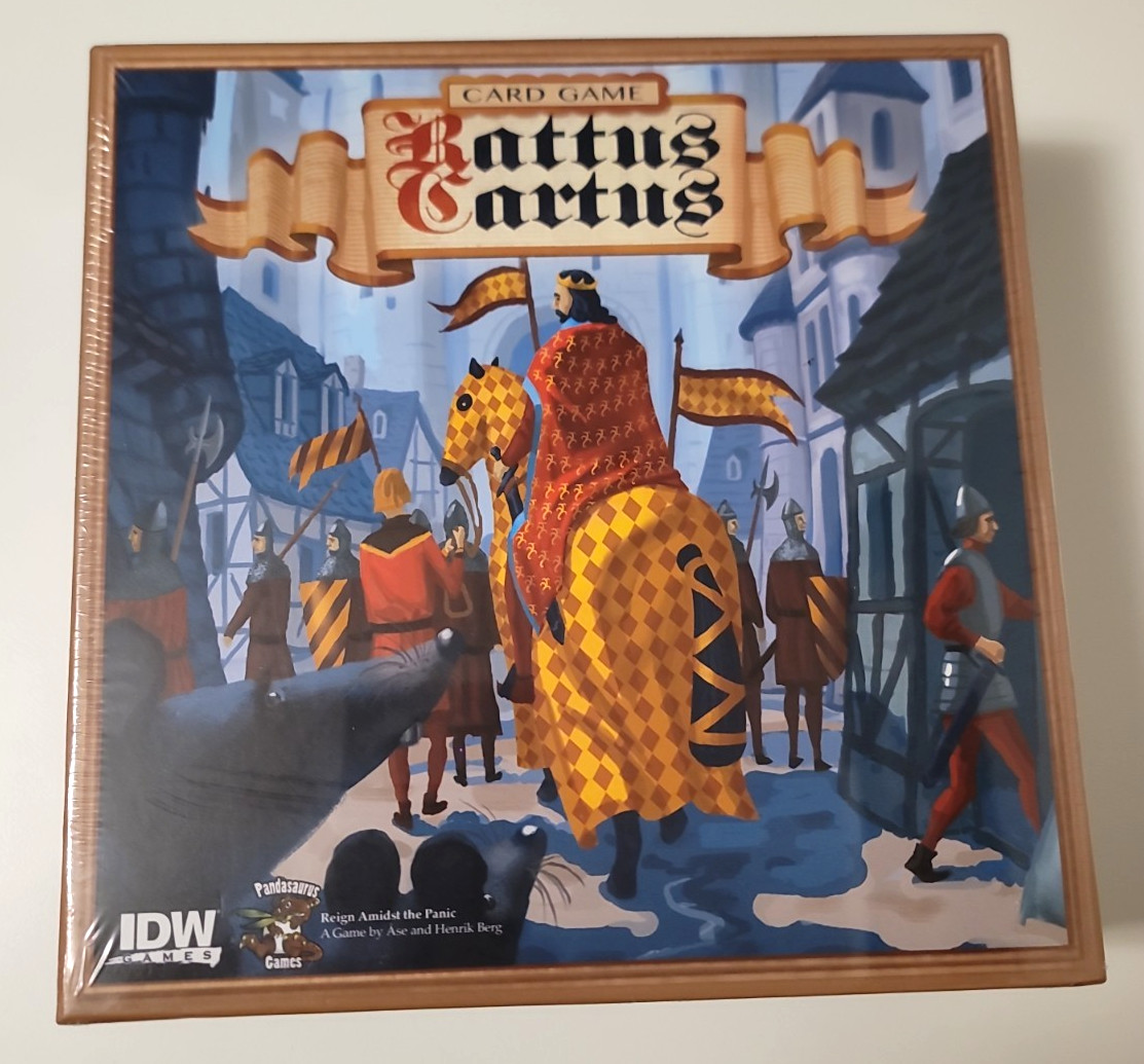 Rattus Cartus 2012, IDW Games, New Sealed