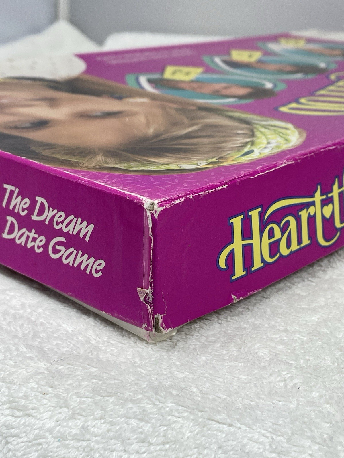 Heart-Throb The Dream Date Board Game 1988 MB *COMPLETE* Milton Bradley Dating