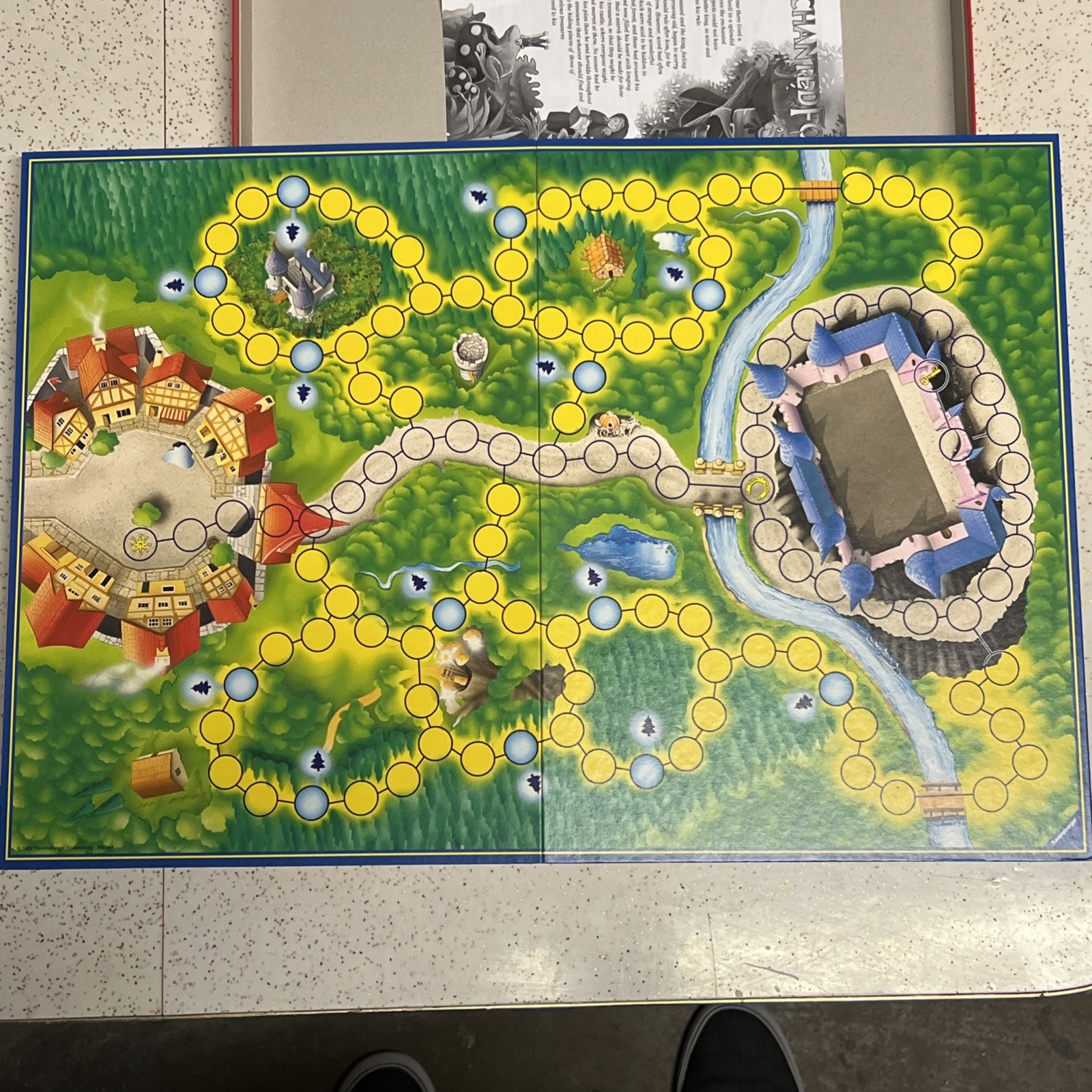 Ravensburger Enchanted Forest 1994 Children’s Memory Board Game 100% Complete