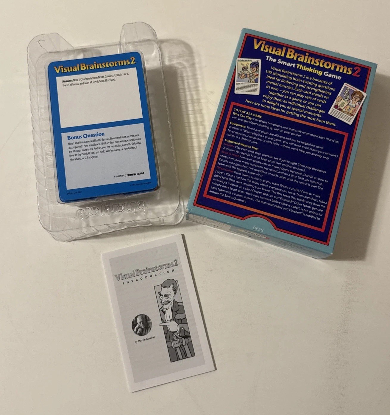 Vintage “Visual Brainstorms 2” by Binary Arts – 1997 Edition – Complete!