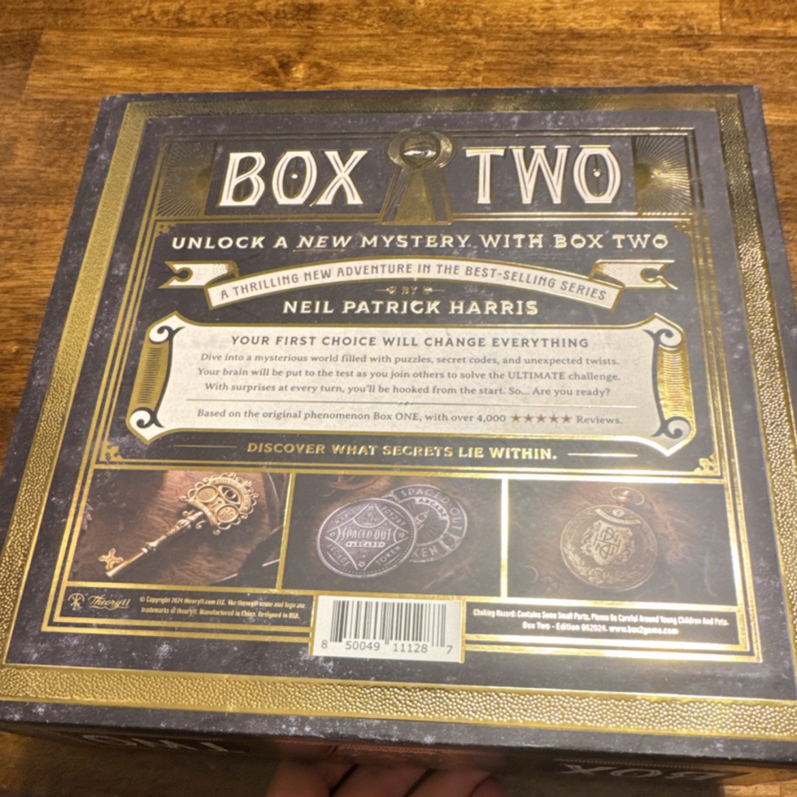 Theory11 Box One & Box Two Puzzle Game, Mystery, Ages 14+, 1 Player