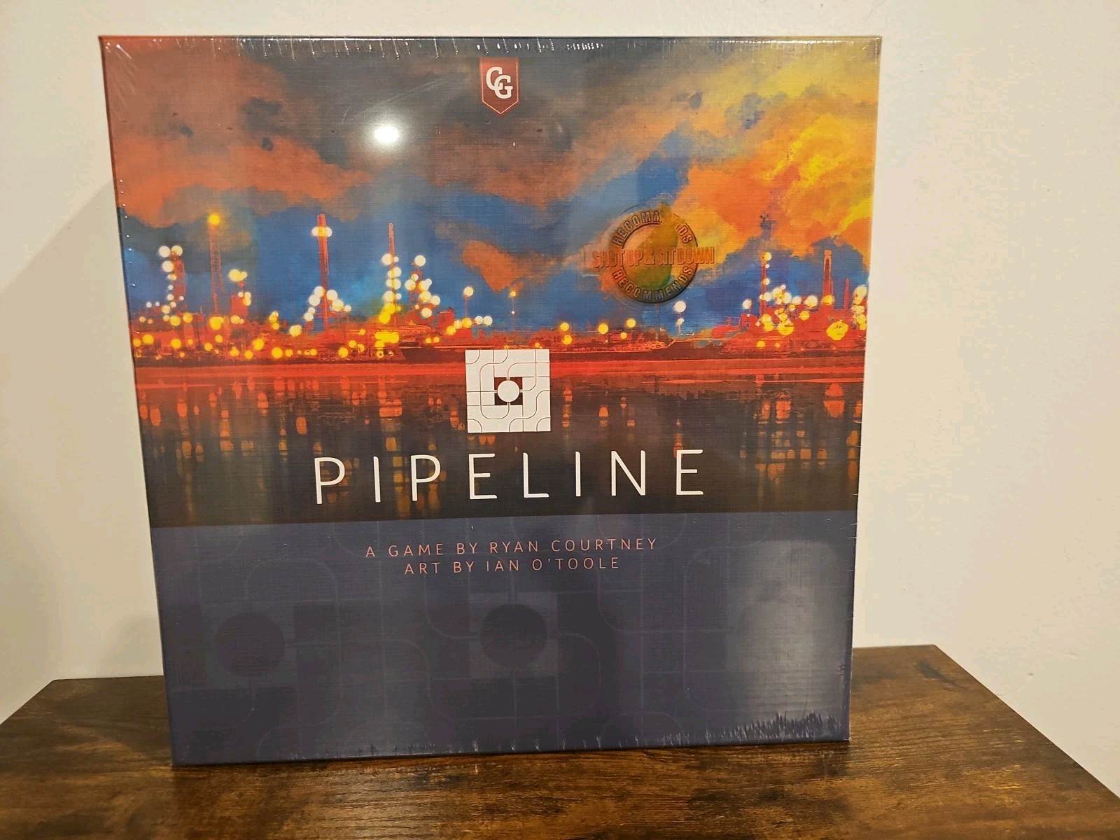 Pipeline Board Game, Capstone Games, by Ryan Courtney, Out of Print, New, NIS