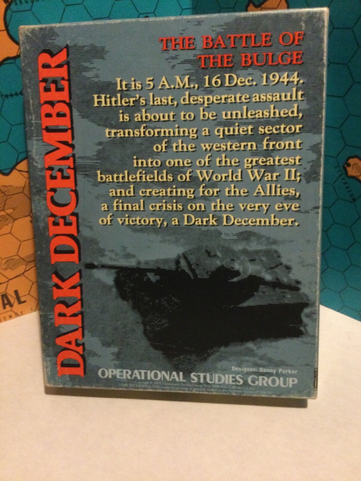 DARK DECEMBER unpunched Battle of the Bulge OSG WWII Operational Studies Group