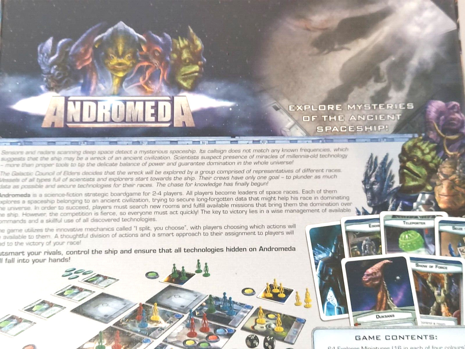 NEW & SEALED 2015 Galakta Andromeda Strategy Interactive Multi-Player Board Game