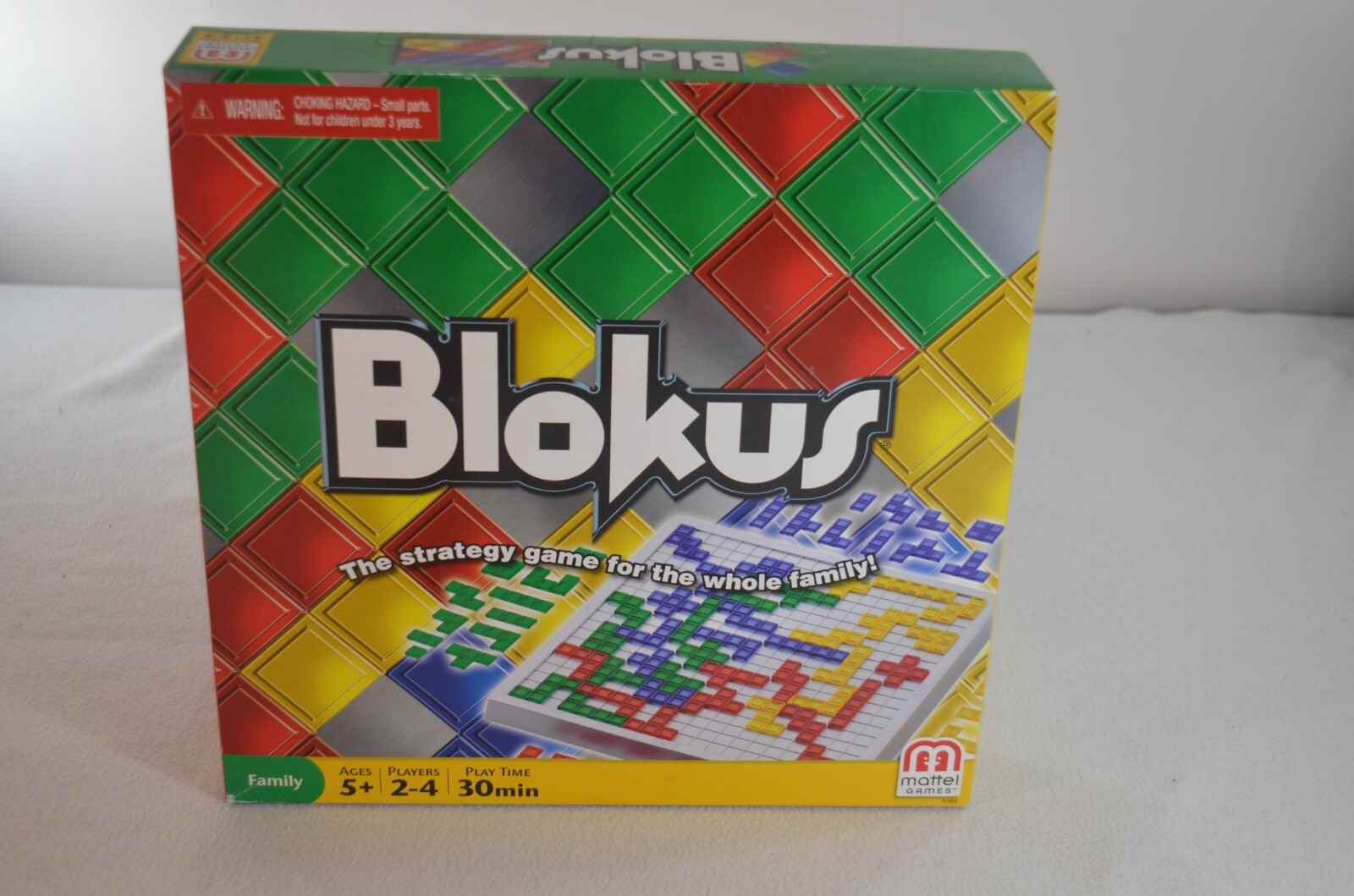 Blokus Game Mattel Ages 5-Up 2-4 players 2012 Complete