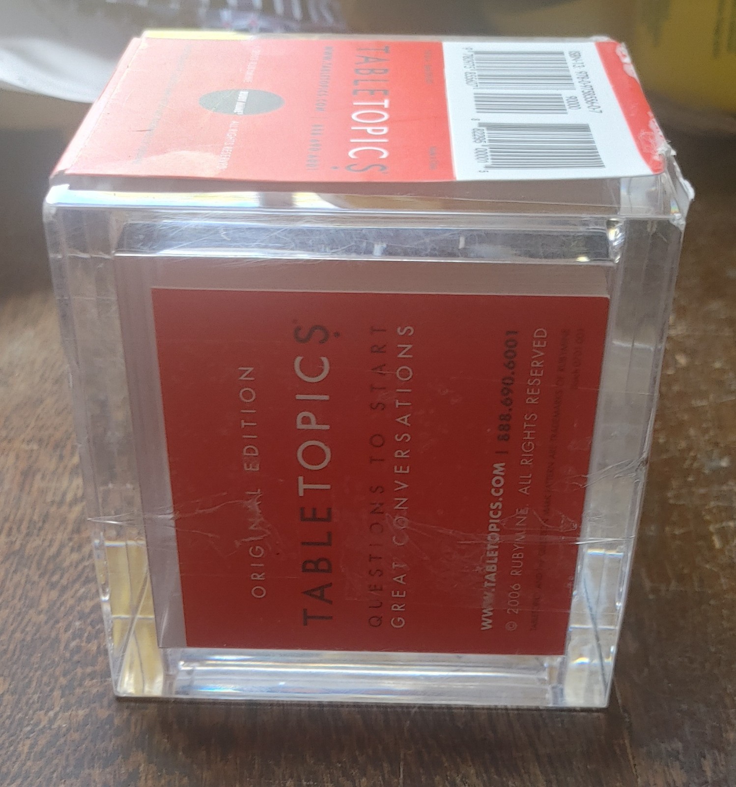 Vintage 2003 Ruby Mine Table Topics Original Edition Questions Conversation Game