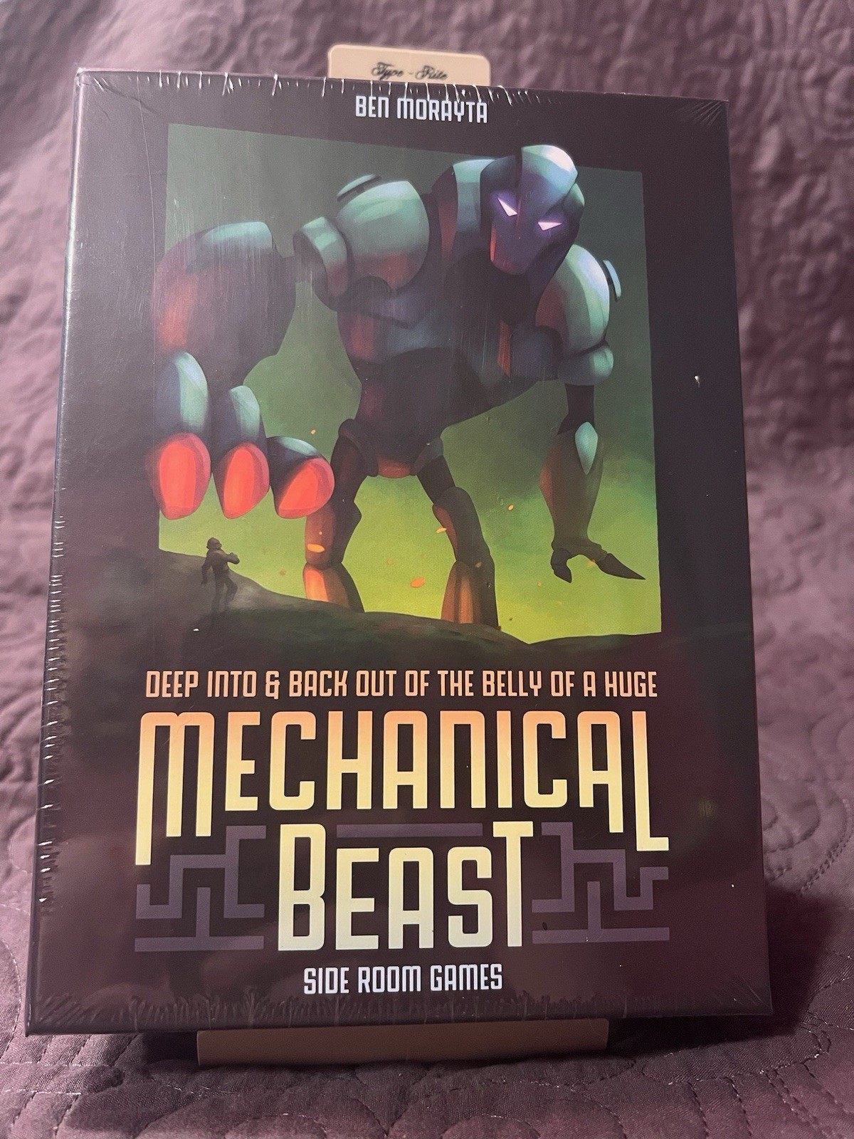 Side Room Games – Mechanical Beast – Ben Morayta 1-4 Player Age 10+ Tile Puzzle