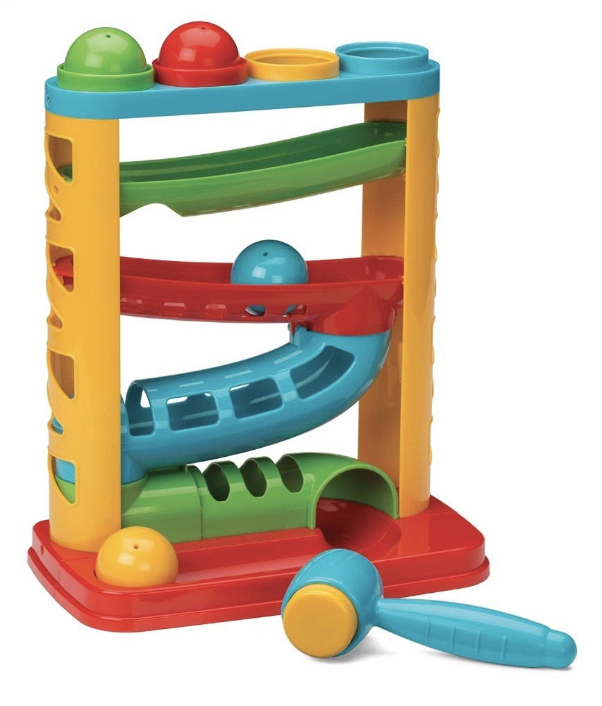 Ball Tower Educational Toy Hand Eye Coordination Babies Toddlers Infantino Drop