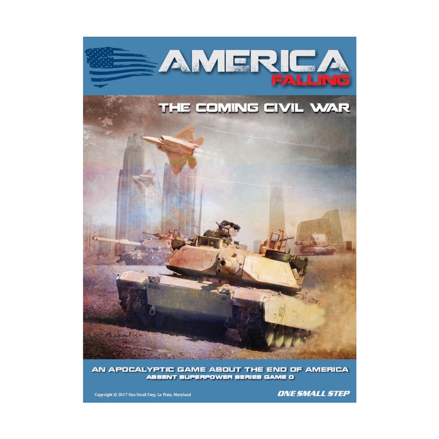 One Small Step Wargame America Falling Box EX/NM