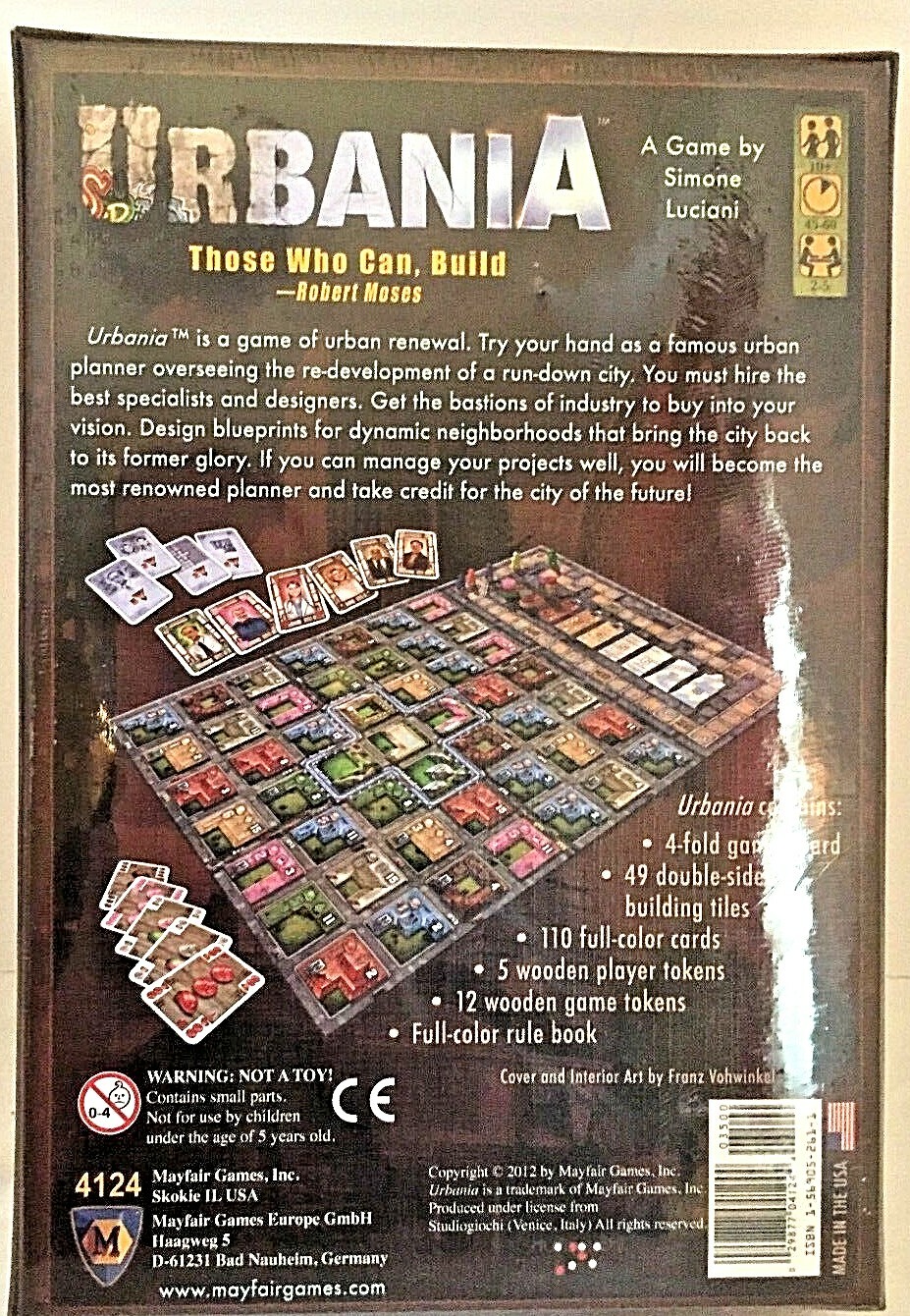 Mayfair Games: Urbania Board Game (New)
