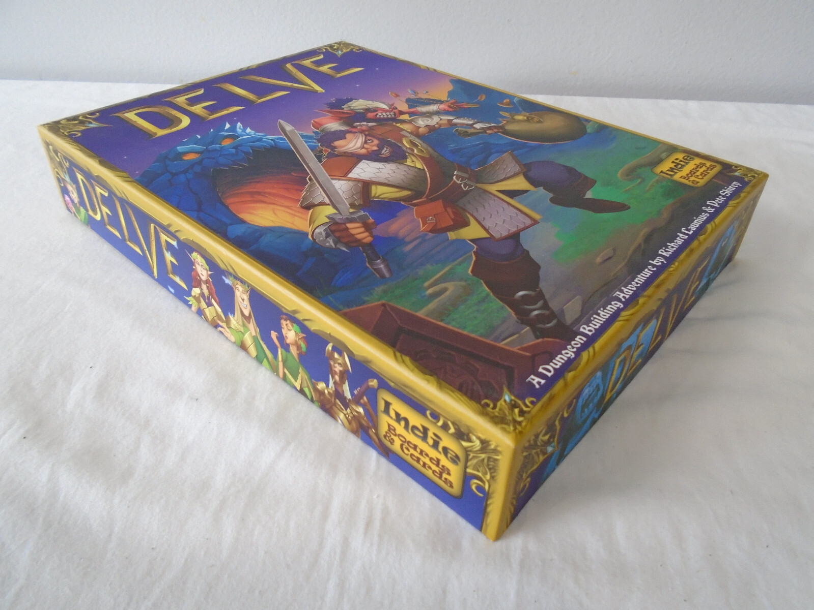 Delve Board Game [ Indie Boards & Cards 2017 ] [ 100% EXCELLENT COMPLETE ]