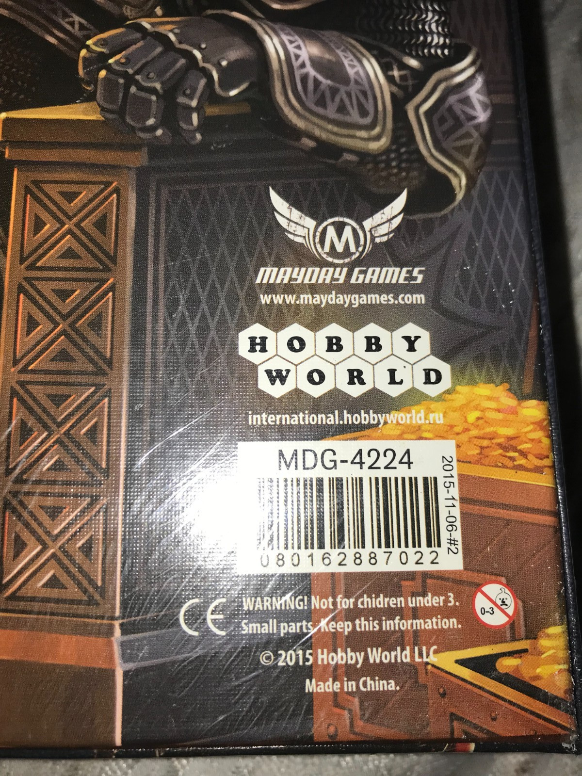 NOS Rare 2015 VICEROY MDG-4224 Mayday HOBBY WORLD Fantasy CARD/BOARD GAME Sealed