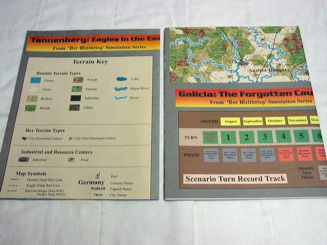 SPW – Tannenberg & Galicia Boxed games – Der Weltkrieg Simulation Series