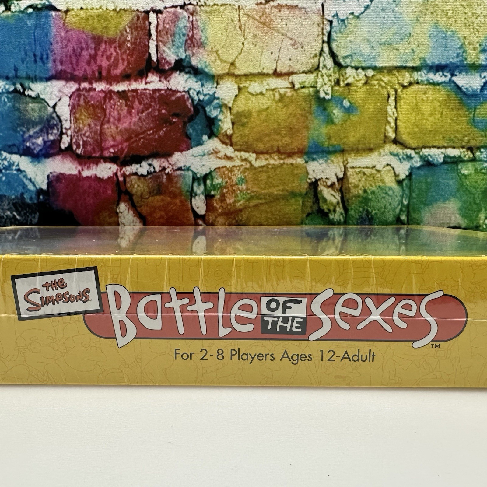 The Simpsons Battle Of The Sexes Board Game Spouses Vintage 2003 Ages 12+ NEW!