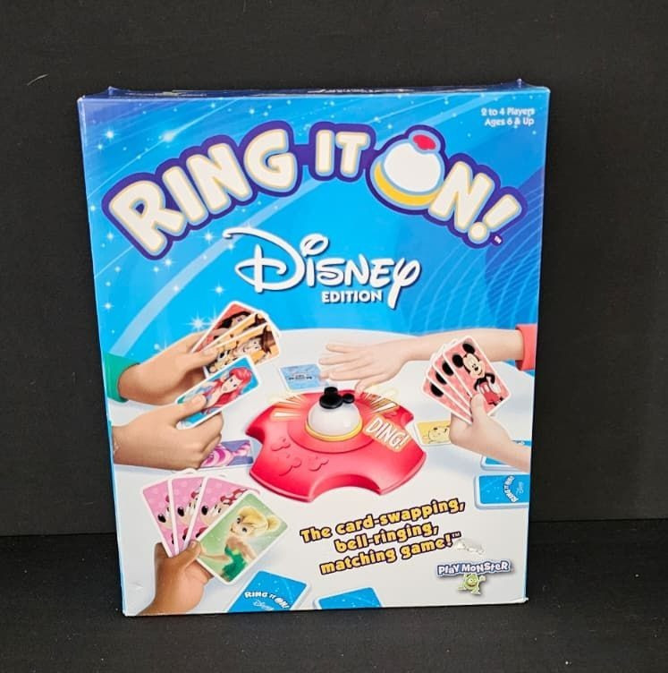 Ring It On! Disney Edition Card Game NEW Sealed PlayMonster – [B-14]