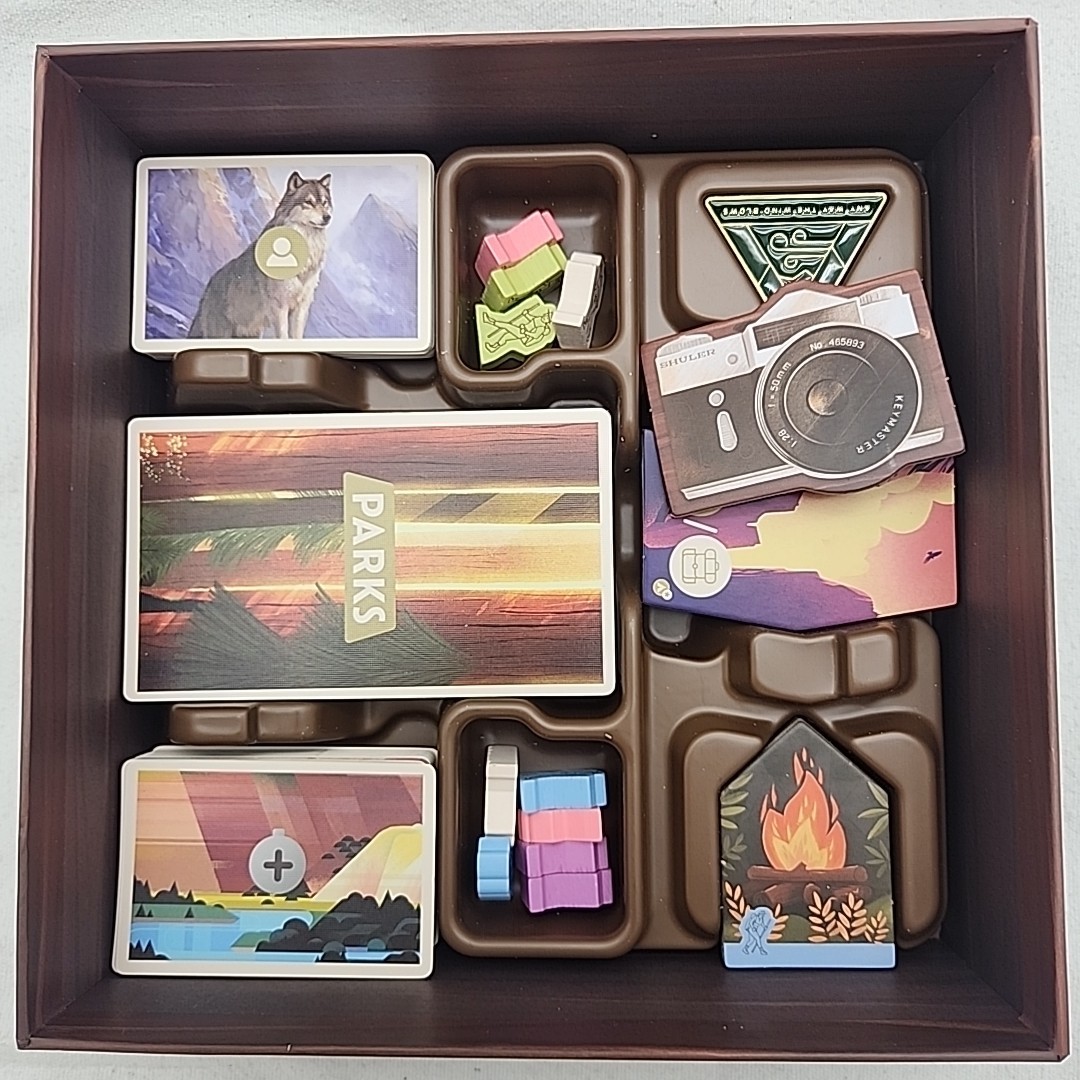 Game PARKS Hike Trails Visit National Parks Keymaster Games Board Henry Audubon