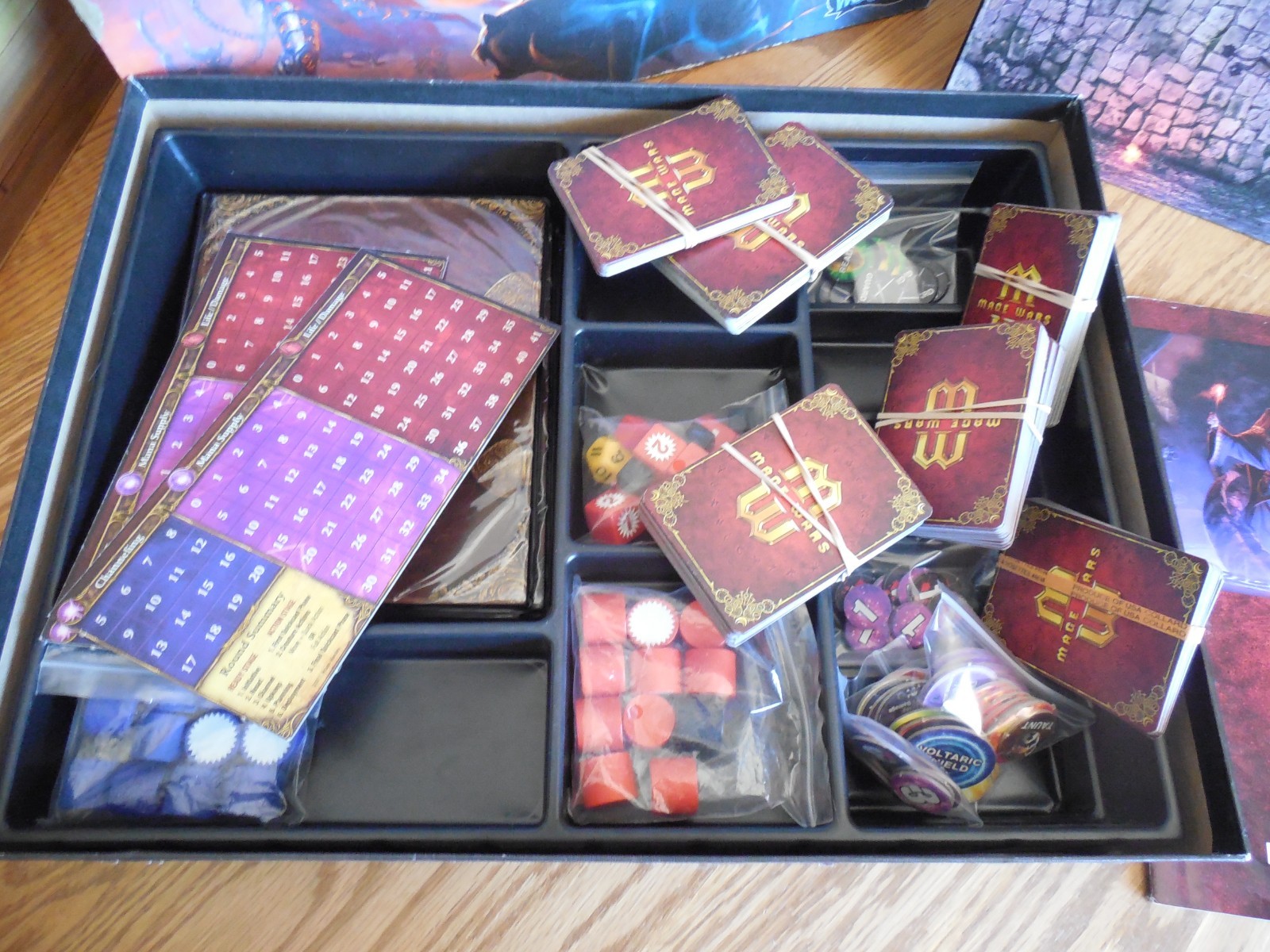 EUC 2012 Arcane Wonders “Mage Wars” Customizable Strategy Game of Dueling Mages