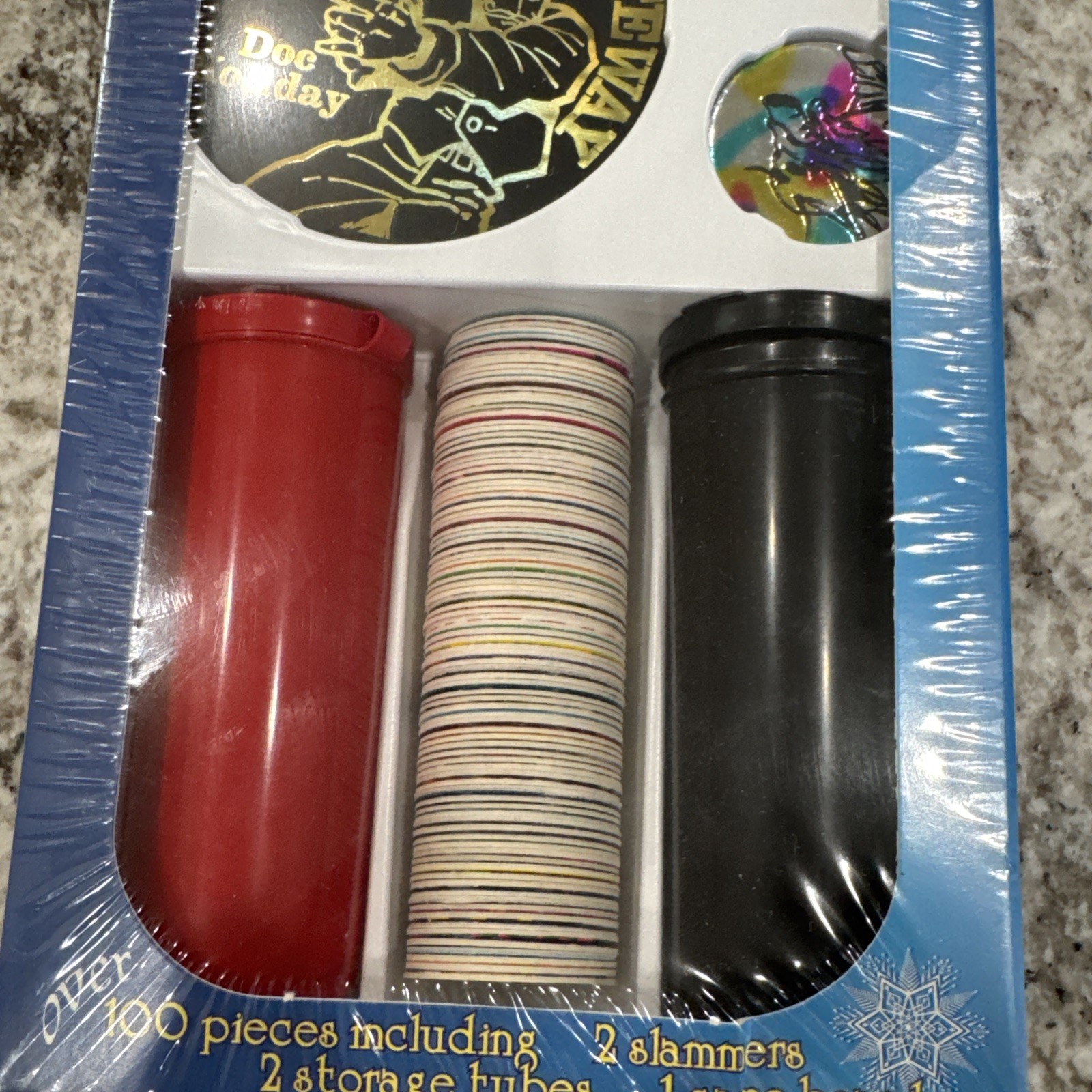 Vintage Street Kaps Pogs Set Sealed 100+ Pieces Michael Jordan & Slammers 1995