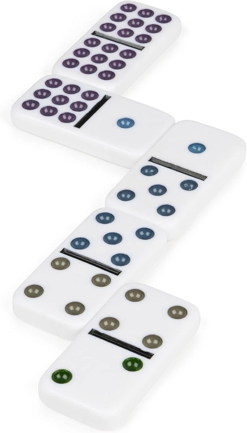 Cardinal Classics Double Nine Dominoes Set in Storage Tin, Classic Game