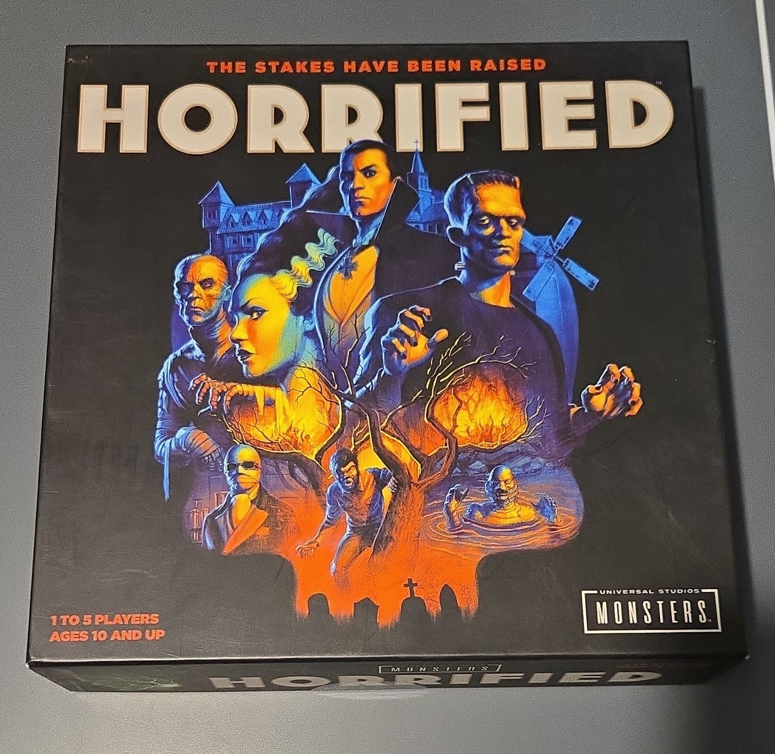 Ravensburger Horrified Universal Monsters Board Game, 1-5 Players, 10+