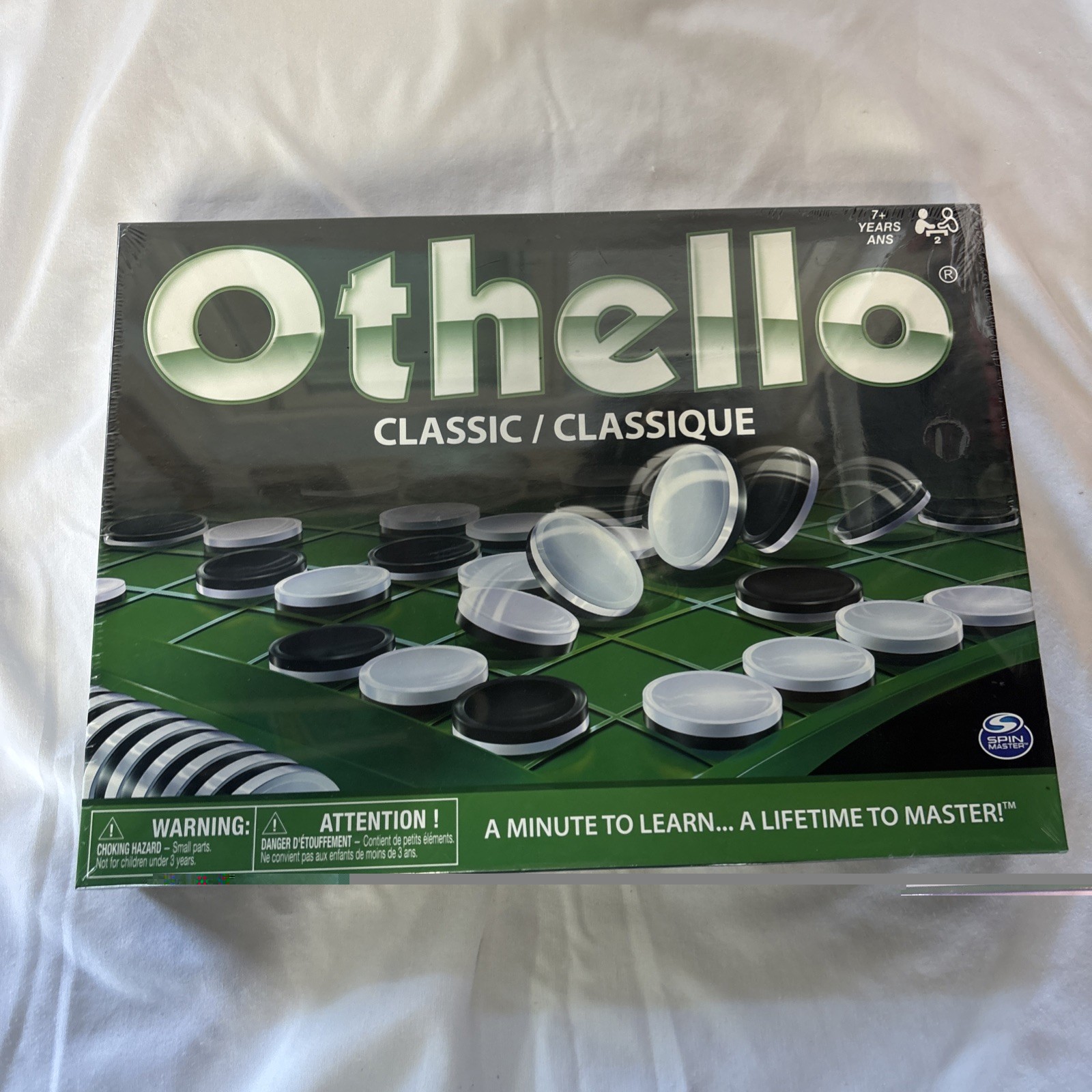 Othello Classic Board Game Spin Master Strategy Factory Sealed