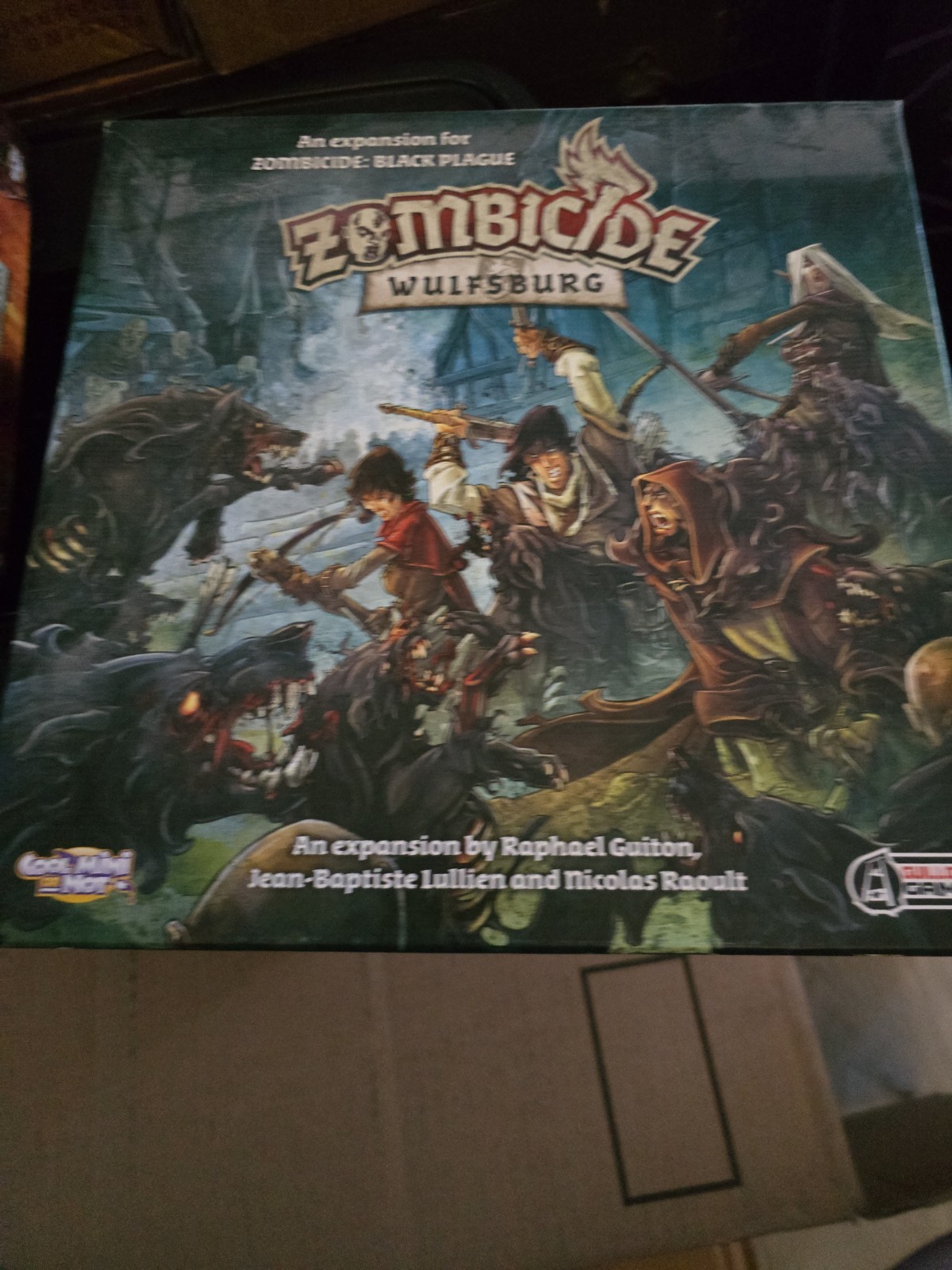 CMON Zombicide: Black Plague – Wulfsburg Expansion Set – Board Game