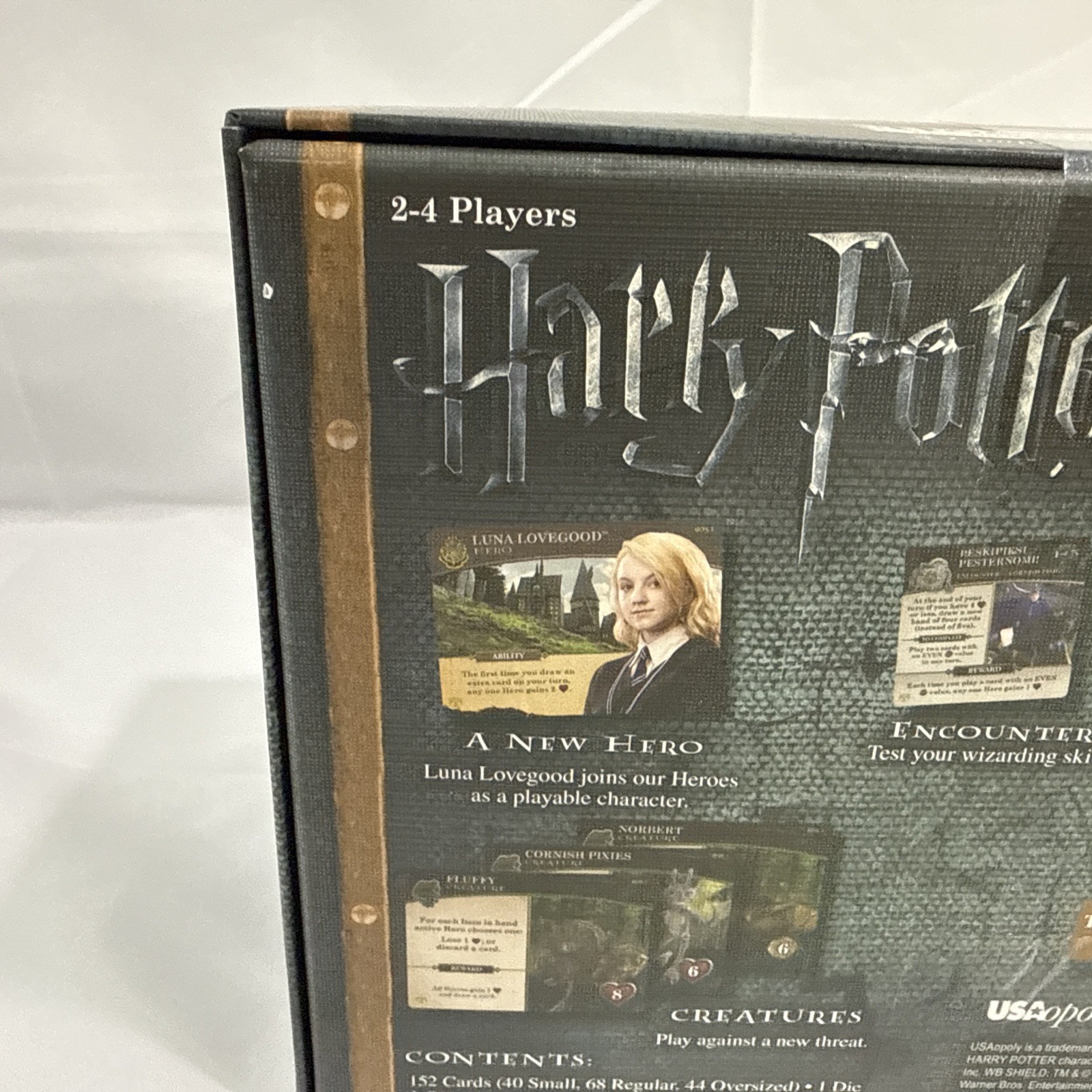 NIB Harry Potter Hogwarts Battle The Monster Box of Monsters Card Game Expansion