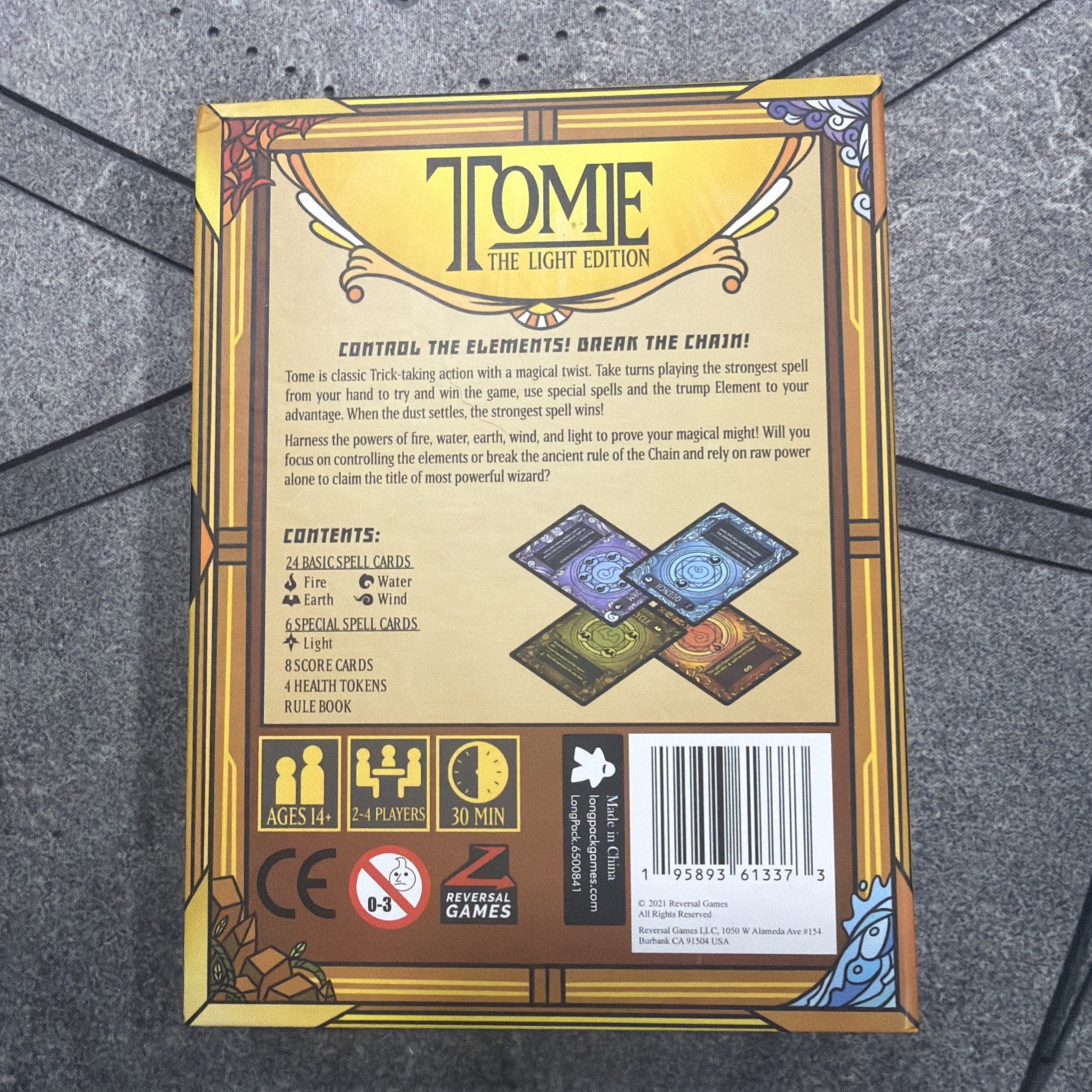 Reversal Games Tome The Light Edition Tome – The Light Ed Box VG