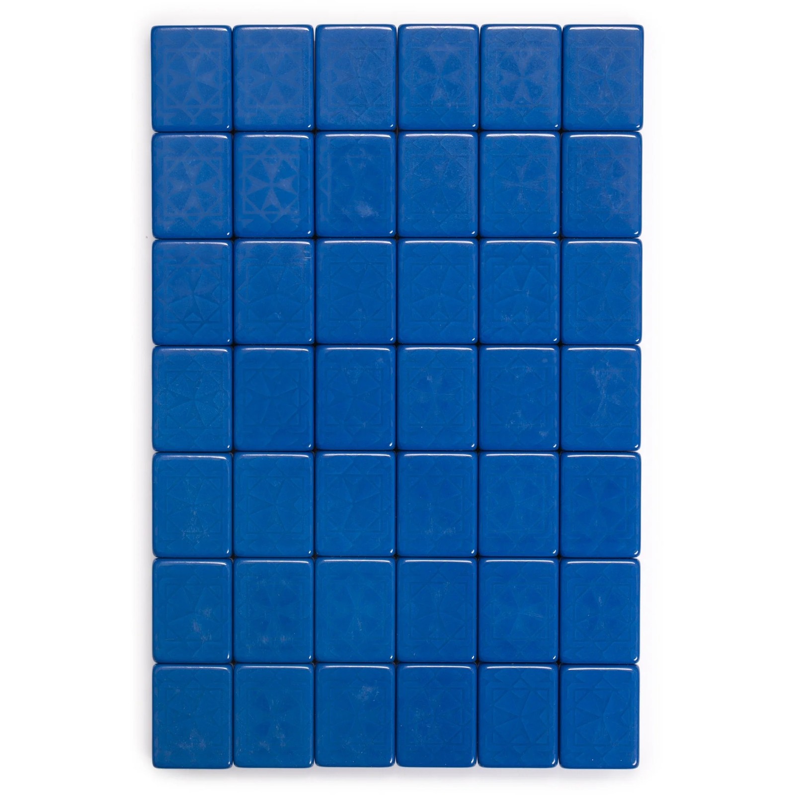 American Mahjong ”Santorini Blue” 166-Tile Soft Travel Case FX-AM004-A New