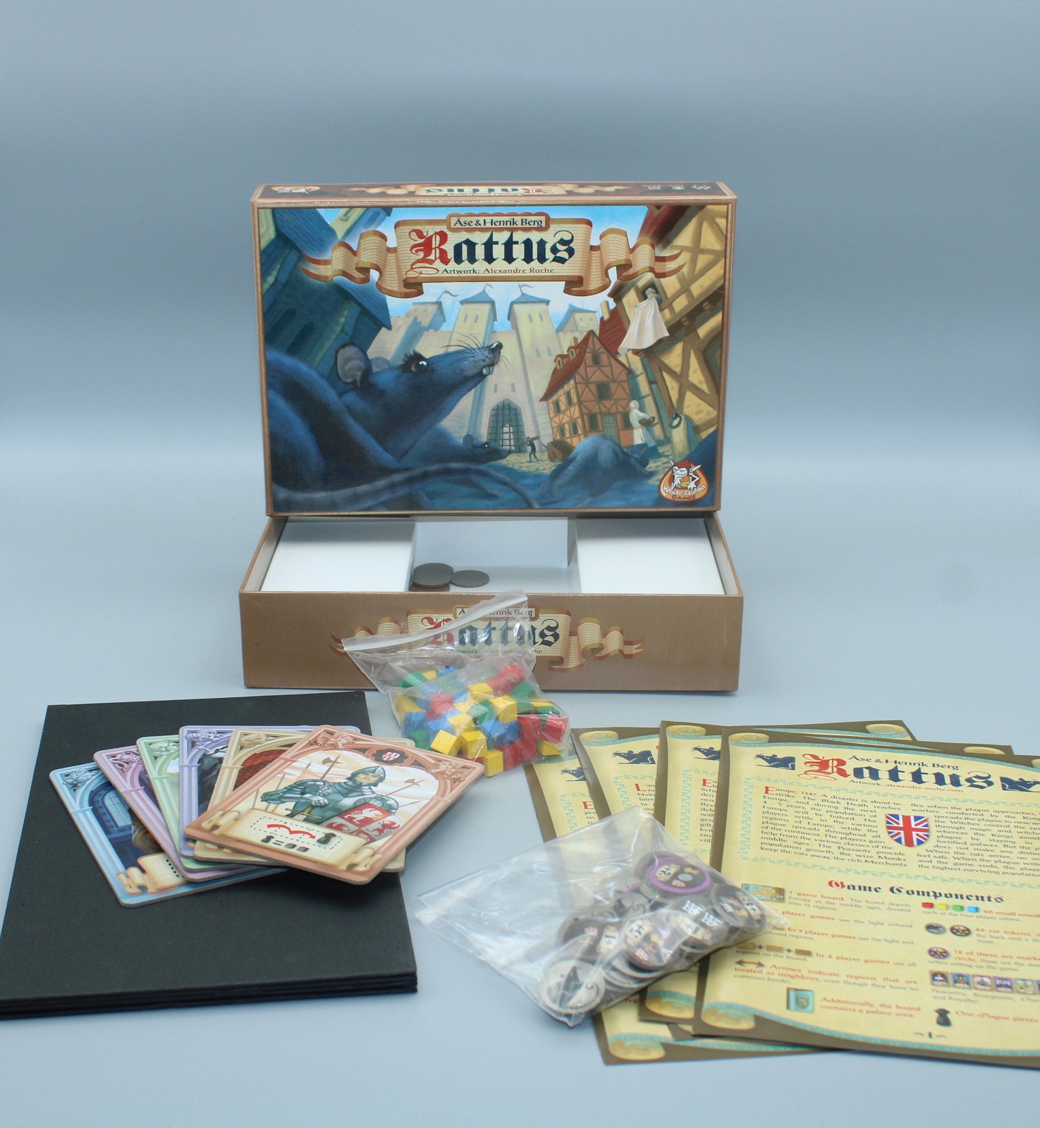 ⭐️Rattus White Goblin Games Board Game Boardgame⭐️