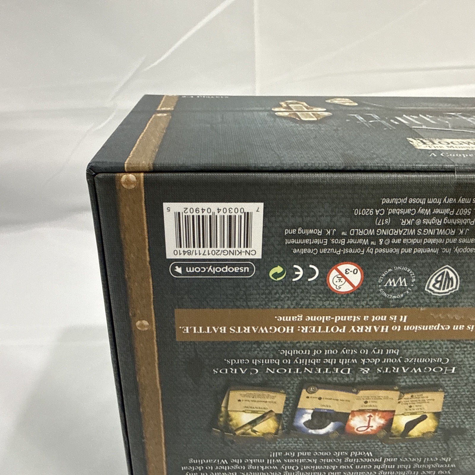 NIB Harry Potter Hogwarts Battle The Monster Box of Monsters Card Game Expansion