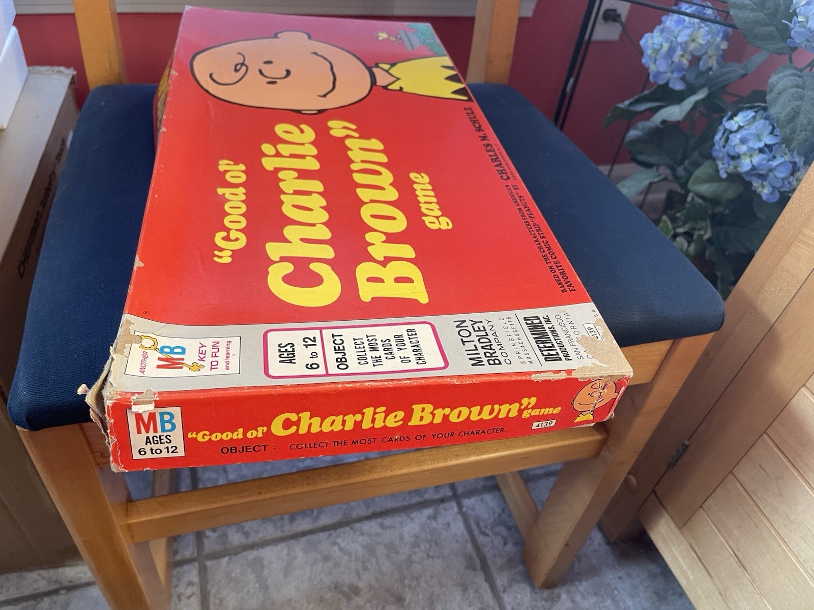 1971 GOOD OL’ CHARLIE BROWN Board Game Milton Bradley Peanuts Family Fun Vintage