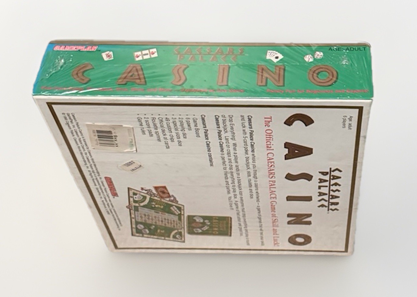 Brand New Vintage Caesars Palace Casino Themed Board Game