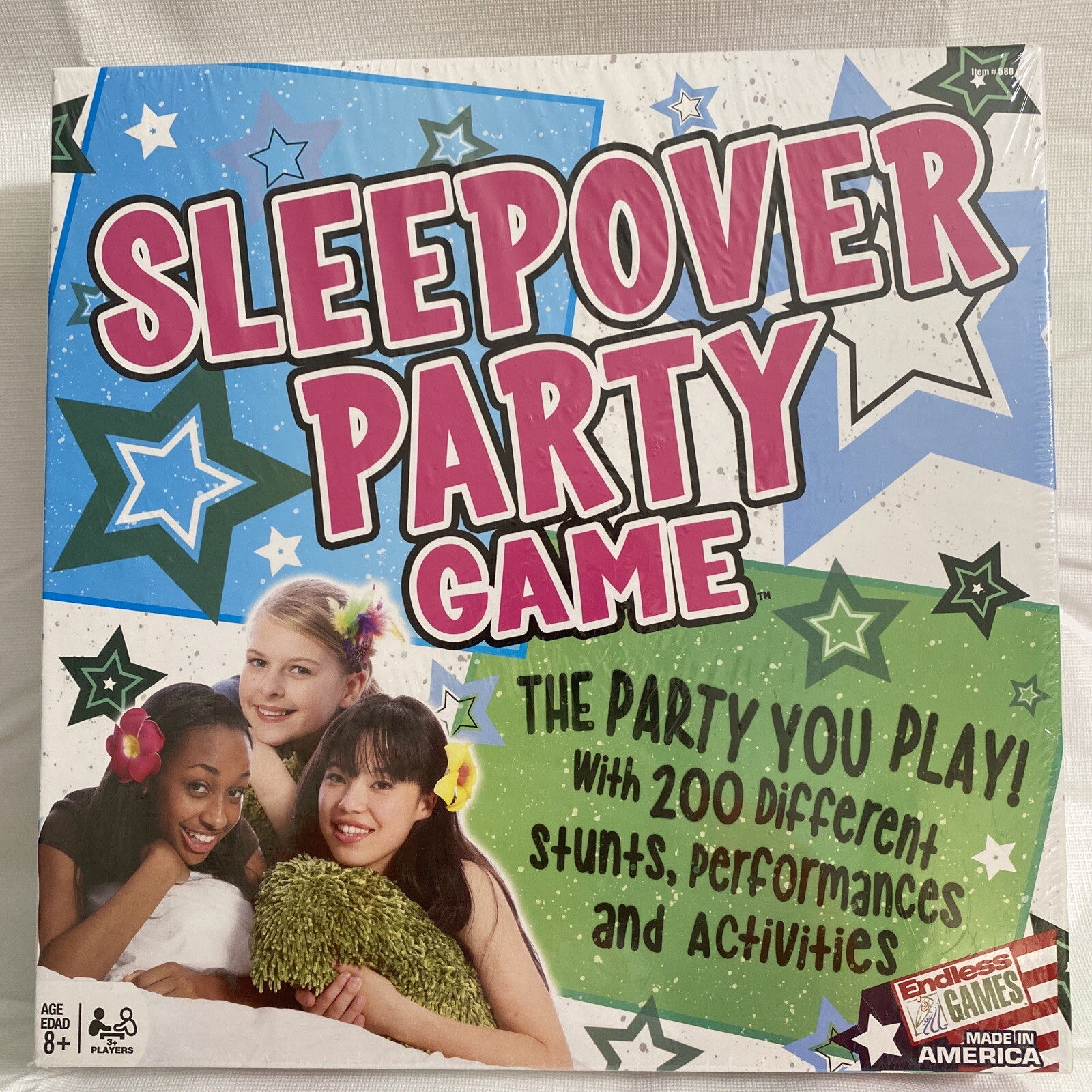 Sleepover Party Games 2014 Endless Games Ages 8+ For 3+ Players SEALED