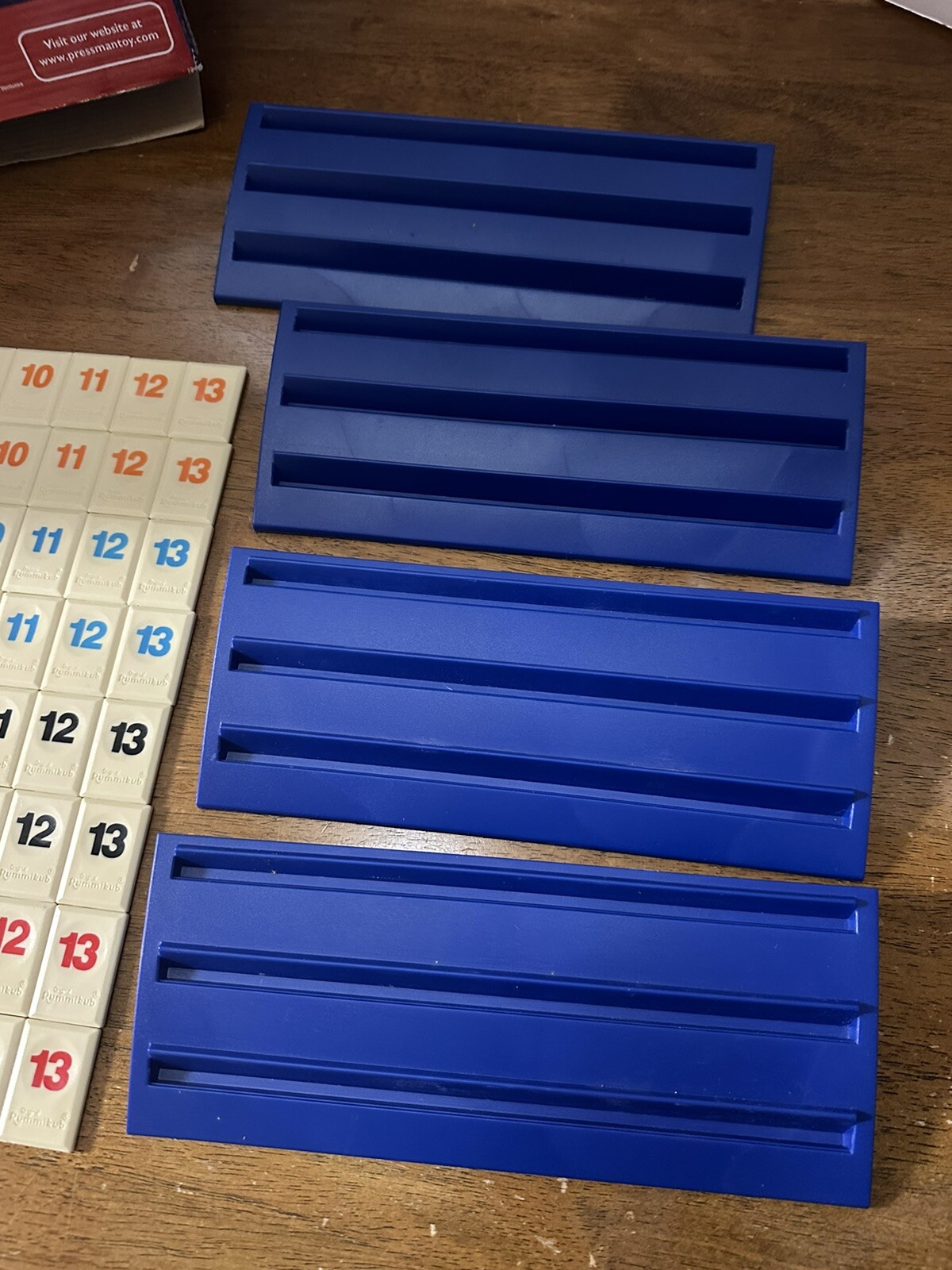 The Original Rummikub Game Classic Complete Pressman 2-4 Players 2015 #0400K