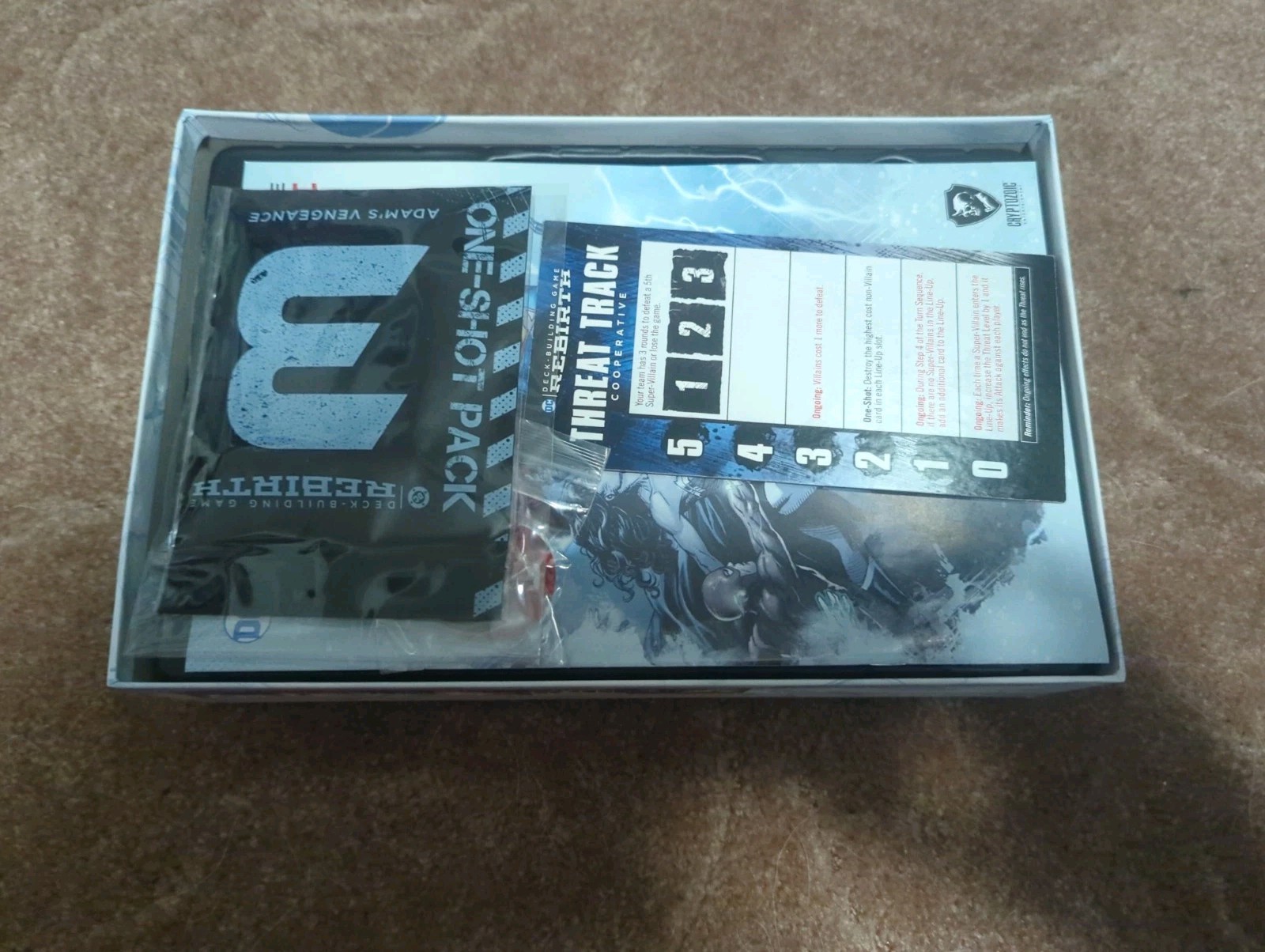 DC deck Building Game Rebirth With Upgrades