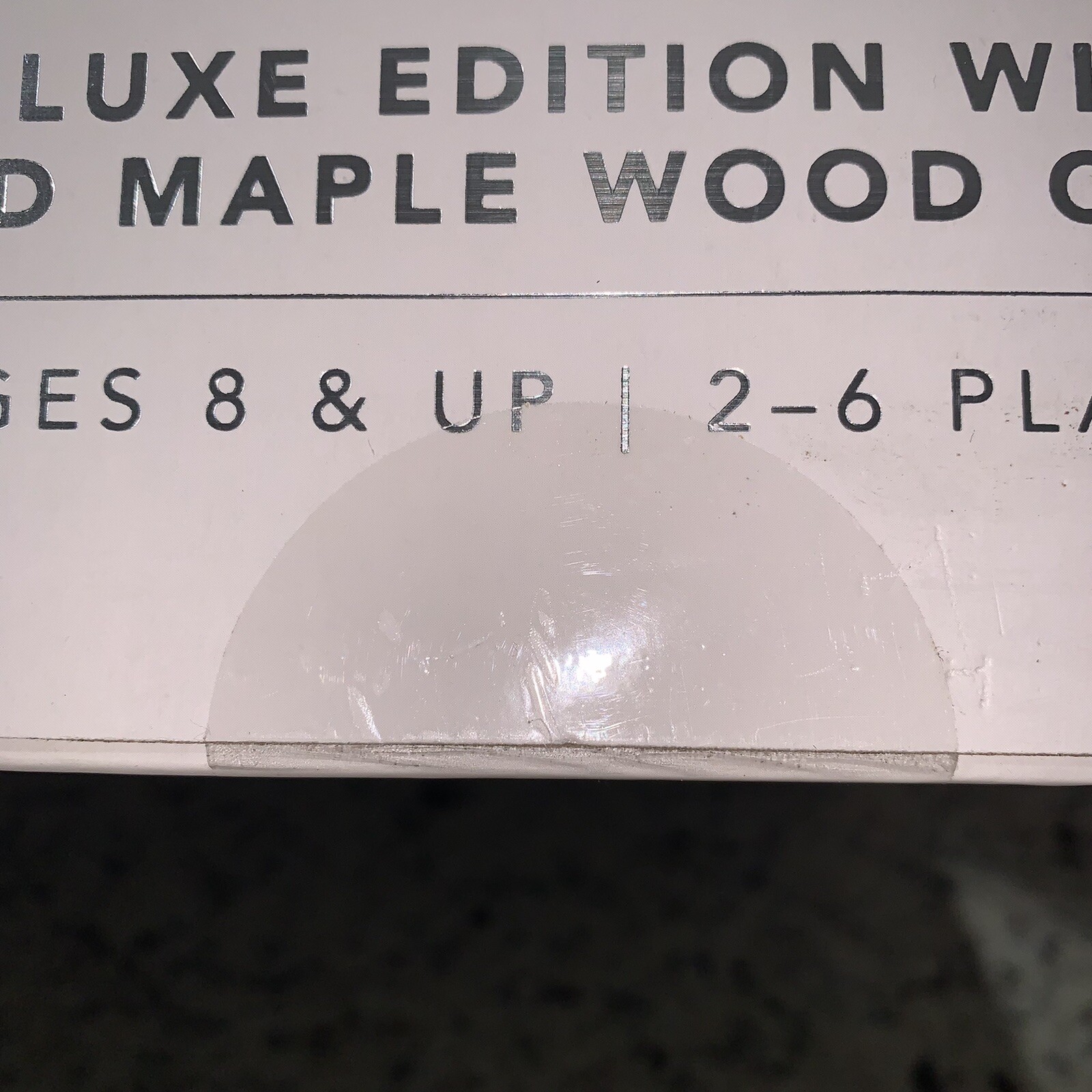 Monopoly Luxe Edition w/ Maple Wood Cabinet ~ Factory Sealed ~ Hasbro~ Luxury WS