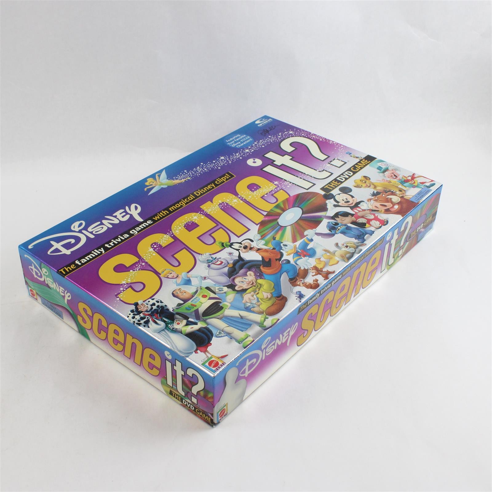 Screenlife Disney Scene It? 2004 DVD Board Game