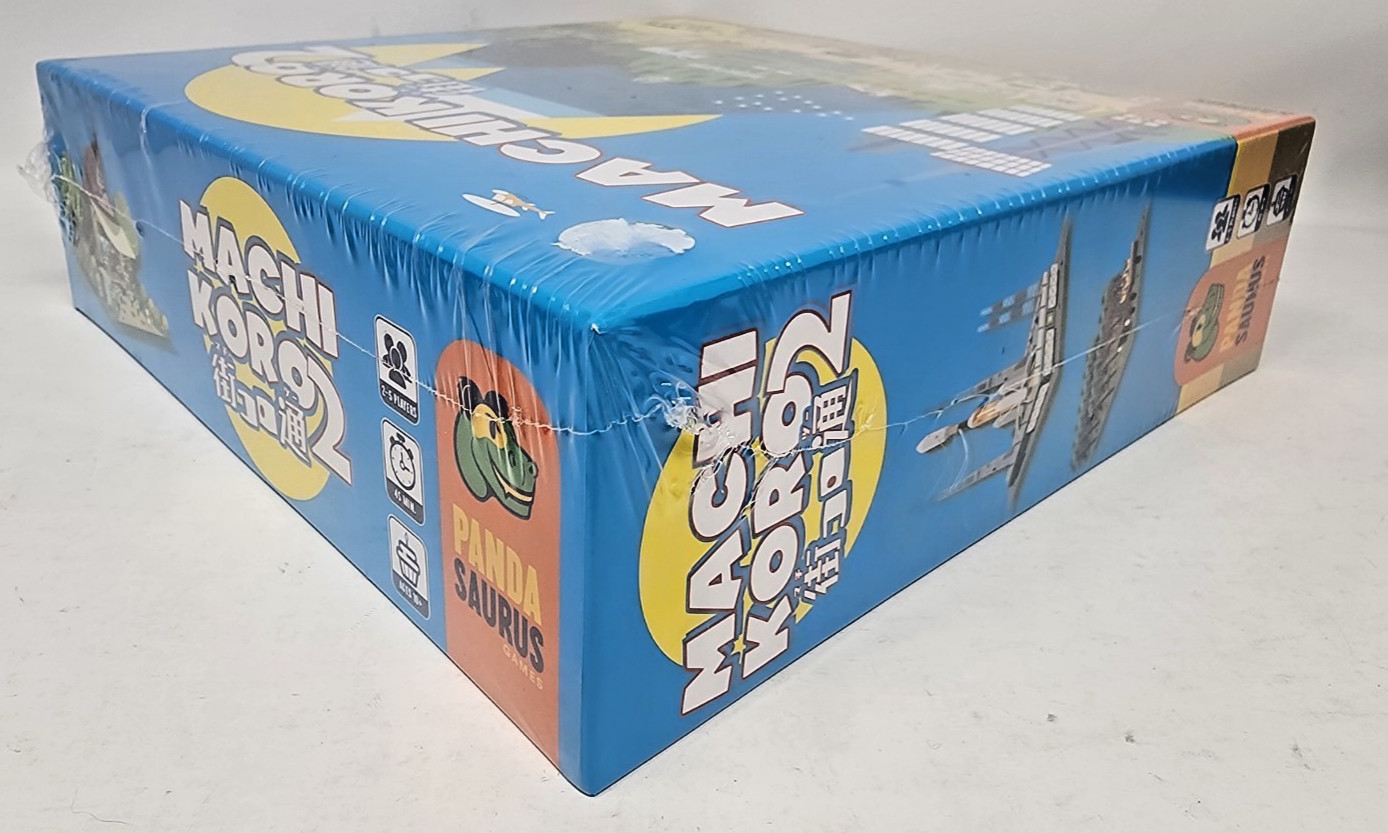 Machi Koro 2 Board Game Fast Paced Dice Rolling Strategy Kids 10+ Adults New