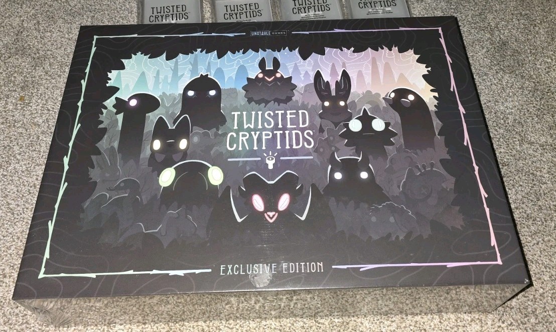 TWISTED CRYPTIDS Kickstarter Exclusive Edition Expansion Ultimate Collectors Set