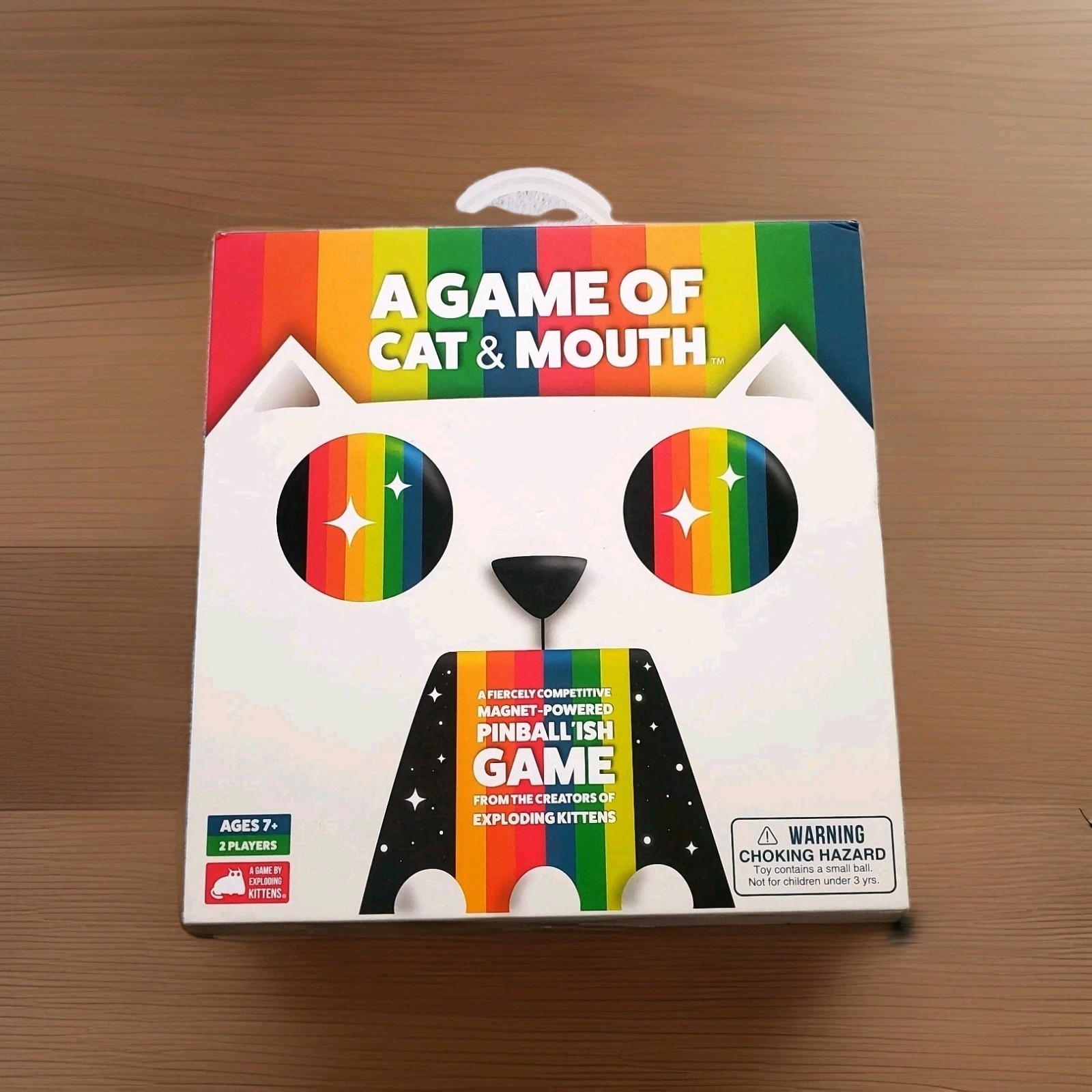 A Game of Cat & Mouth By EXPLODING KITTENS-Complete EUC Tabletop 2 Player Fun