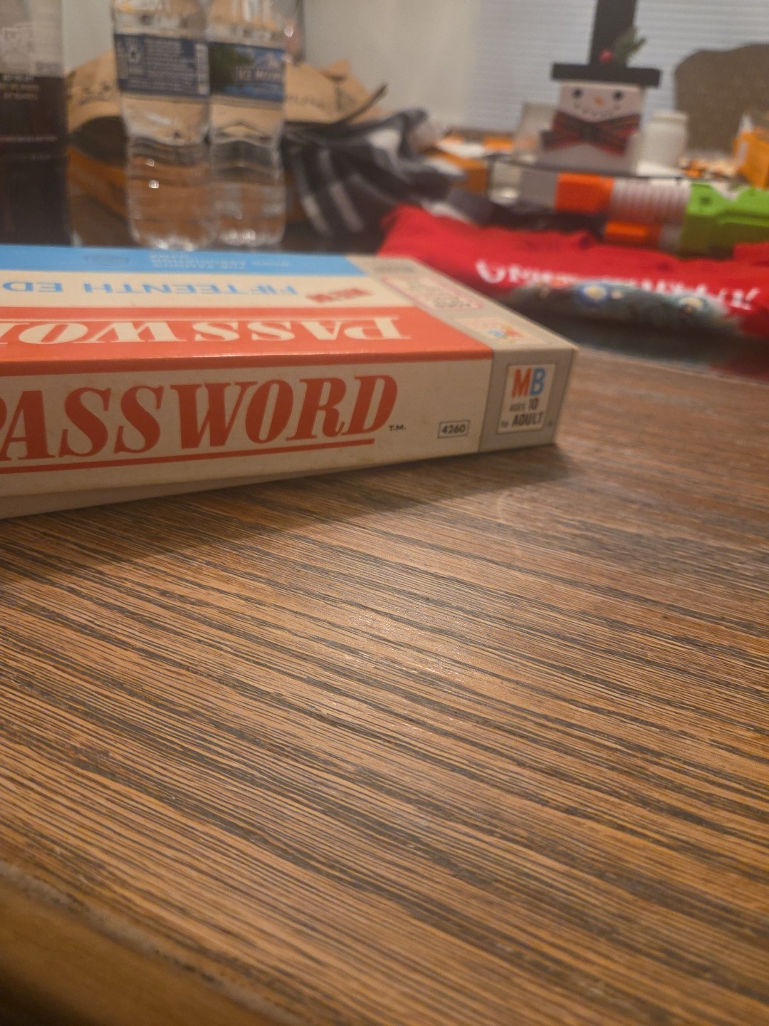 Vintage 1970 MB Milton Bradley Password 15th Edition no. 4260